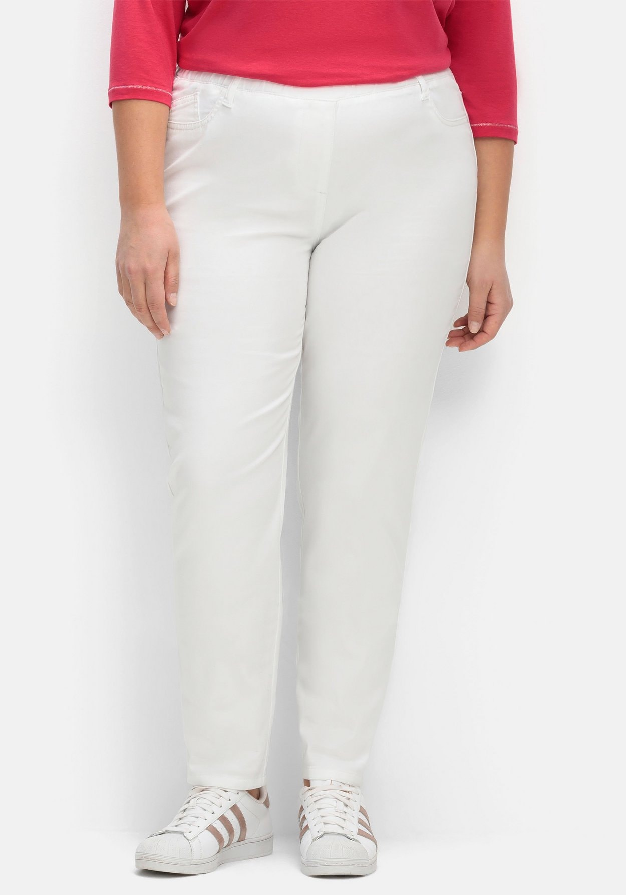 Sheego Schlupfhose »Twillhose in schmaler Beinform«
