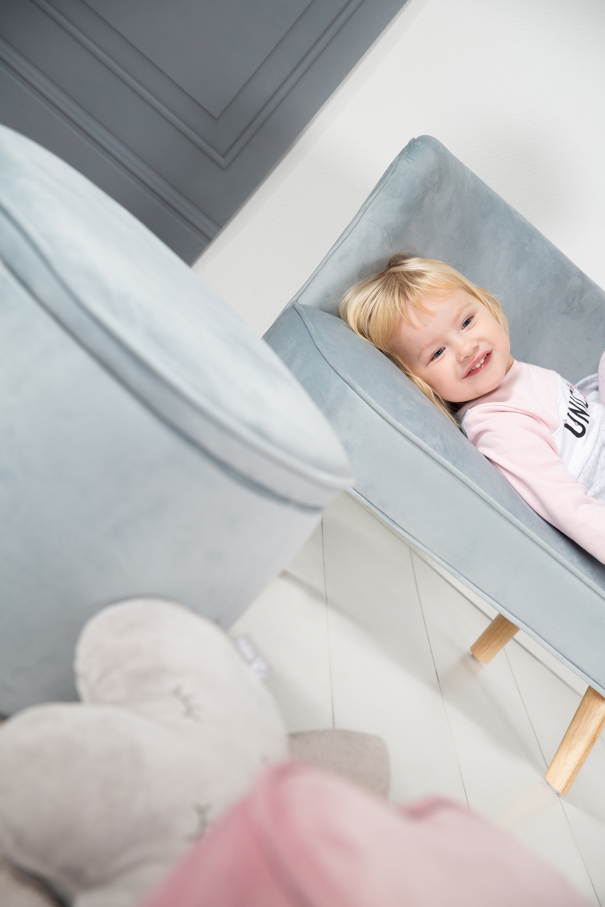 roba® Kindersofa »Lil Sofa«, mit Holzfüßen