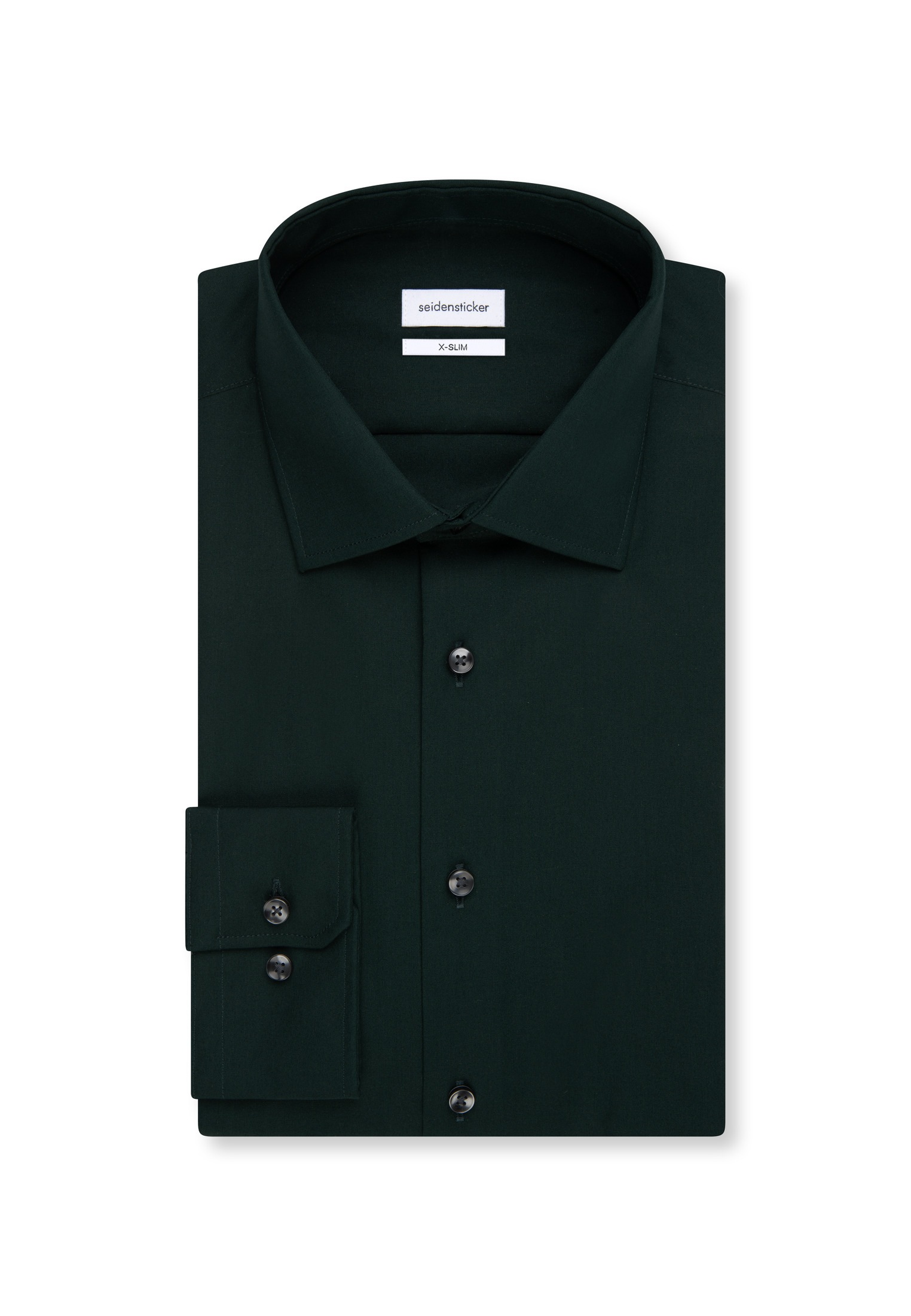 seidensticker Businesshemd »Schwarze Rose« X-Slim 1/1 Kentkragen Uni