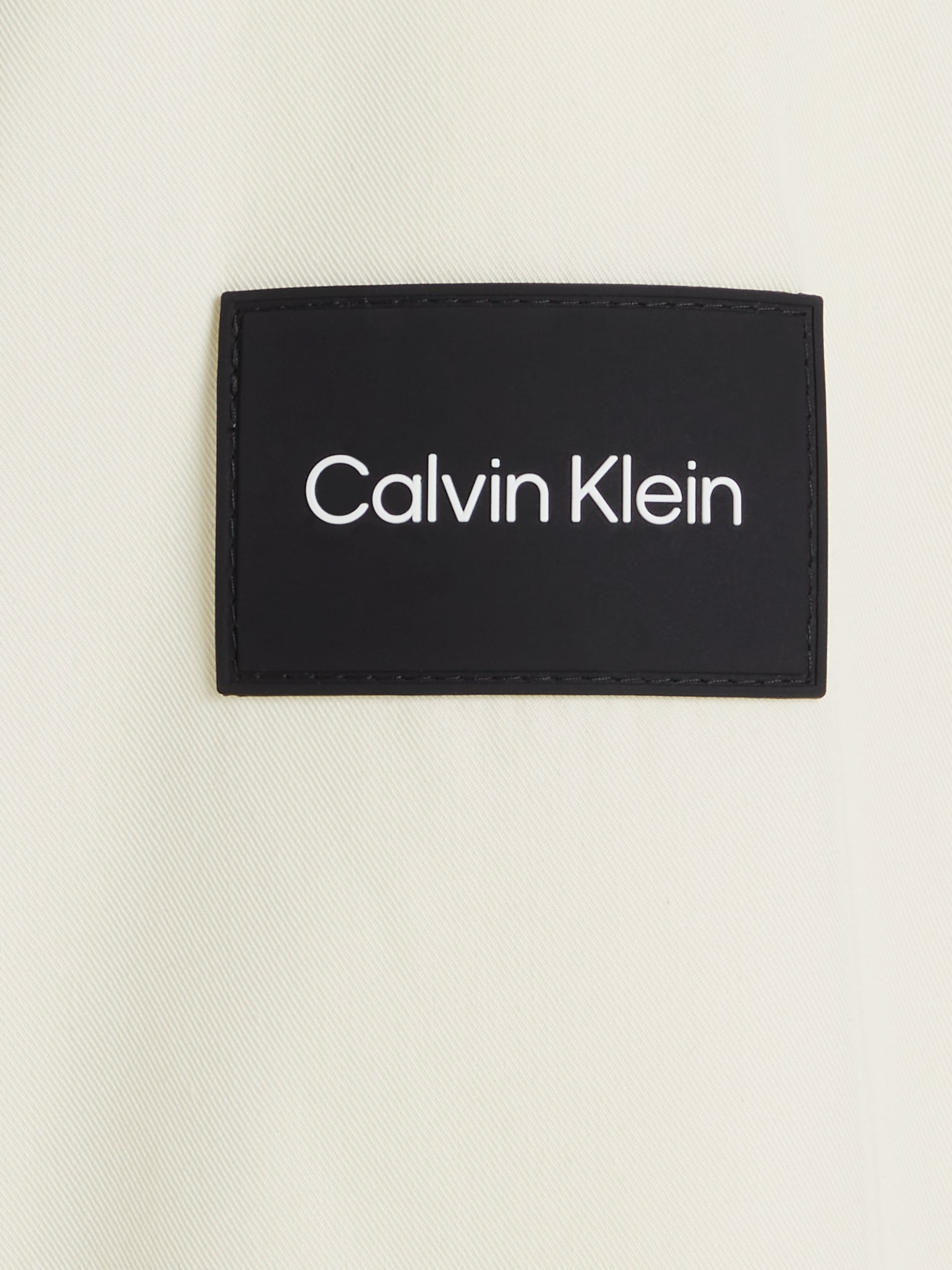 Calvin Klein Langarmhemd »COTTON NYLON OVERSHIRT«, mit aufgesetzten Brusttaschen