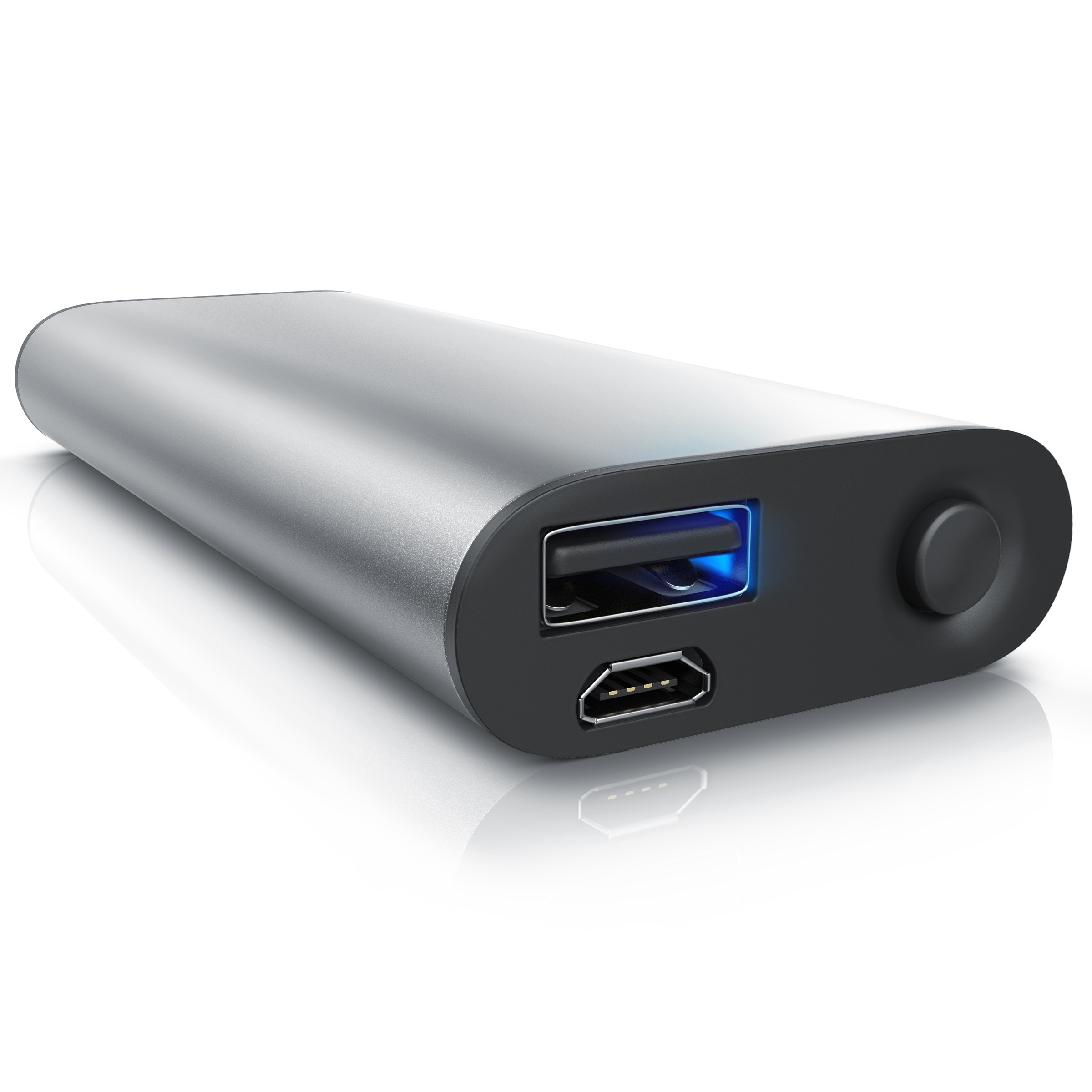 Alu Handwärmer mit Powerbank-Funktion »1800mAh Akku Power Bank mit...