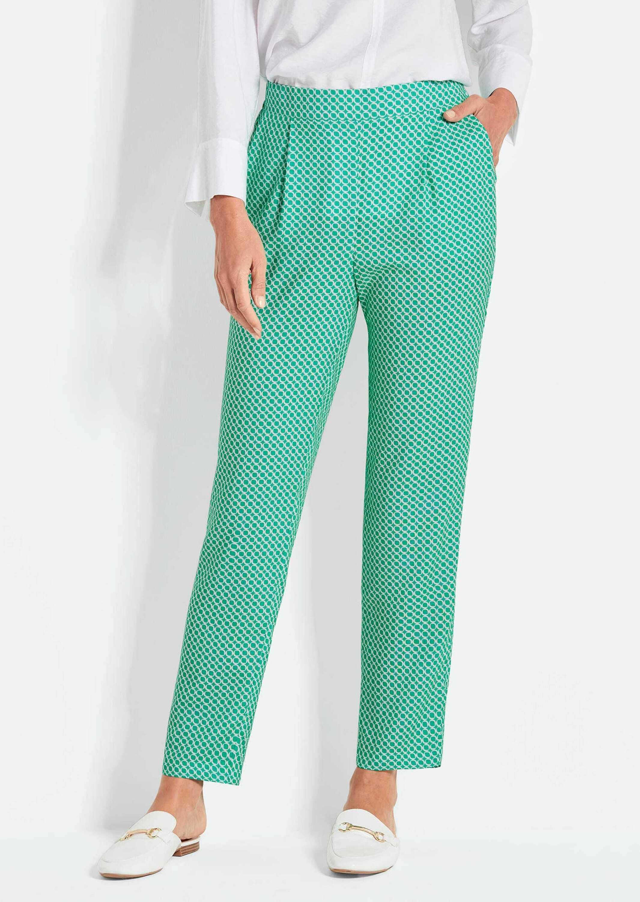 GOLDNER Stoffhose »Karottenhose SARA, Viskose«