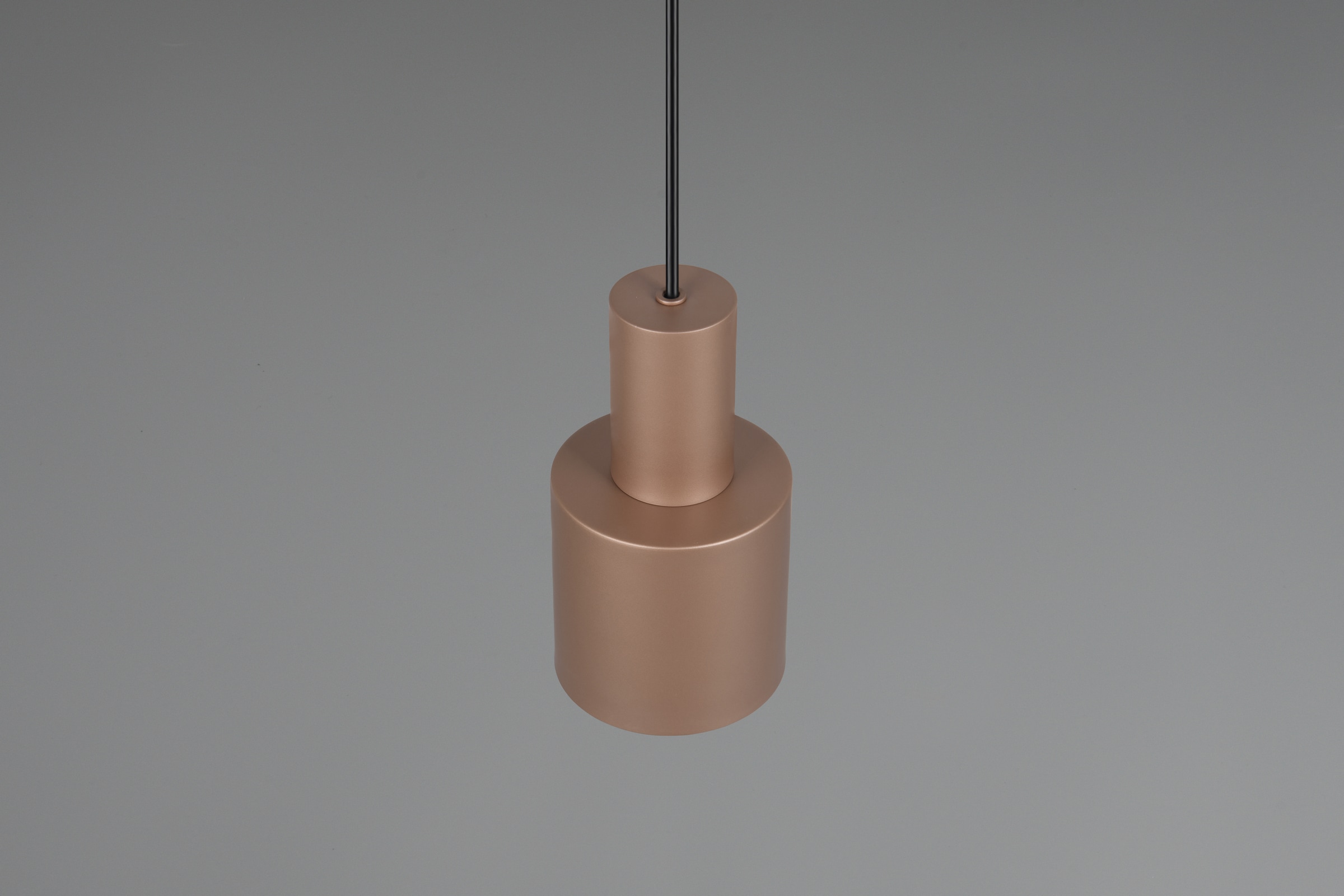 TRIO Leuchten Pendelleuchte »AGUDO, Hängelampe 1-flammig, exkl 1xE27 max 10W, höhenverstellbar« E27 1 Stk. warmweiß - kaltweiß Hängelampe Ø 12cm, bis max 150cm Abhängung, Küche Esszimmer Wohnzimmer