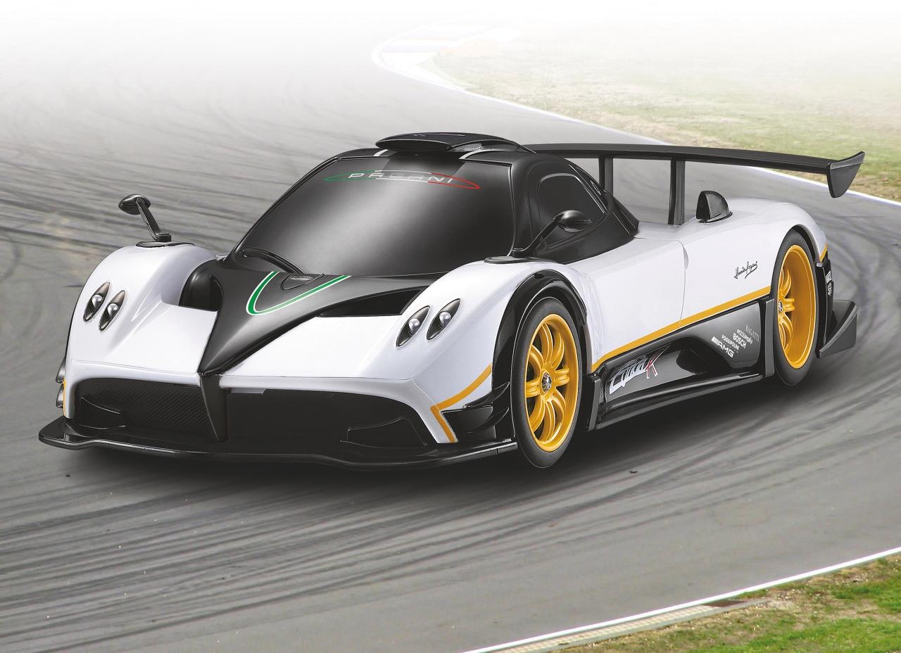 Jamara RC-Auto »Pagani Zonda R, 1:24, weiß/schwarz«