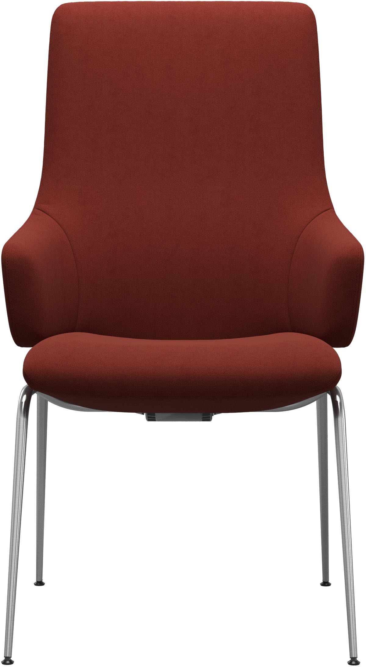 Stressless® Polsterstuhl »Laurel« () High Back mit Armlehne, Größe L, mit Beinen aus Stahl in Chrom matt