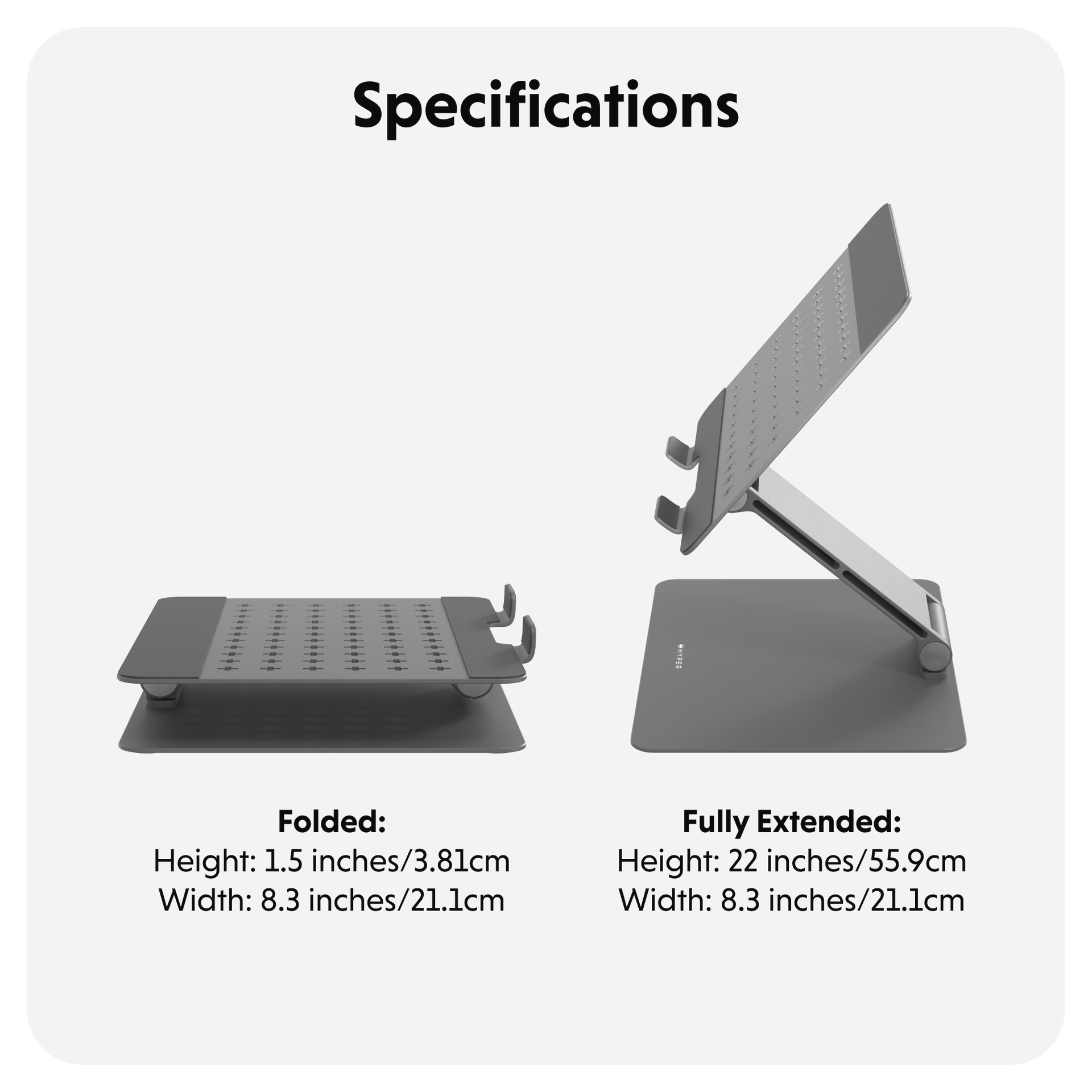 Targus Laptop-Ständer »HyperSpace Flex Laptop Stand«
