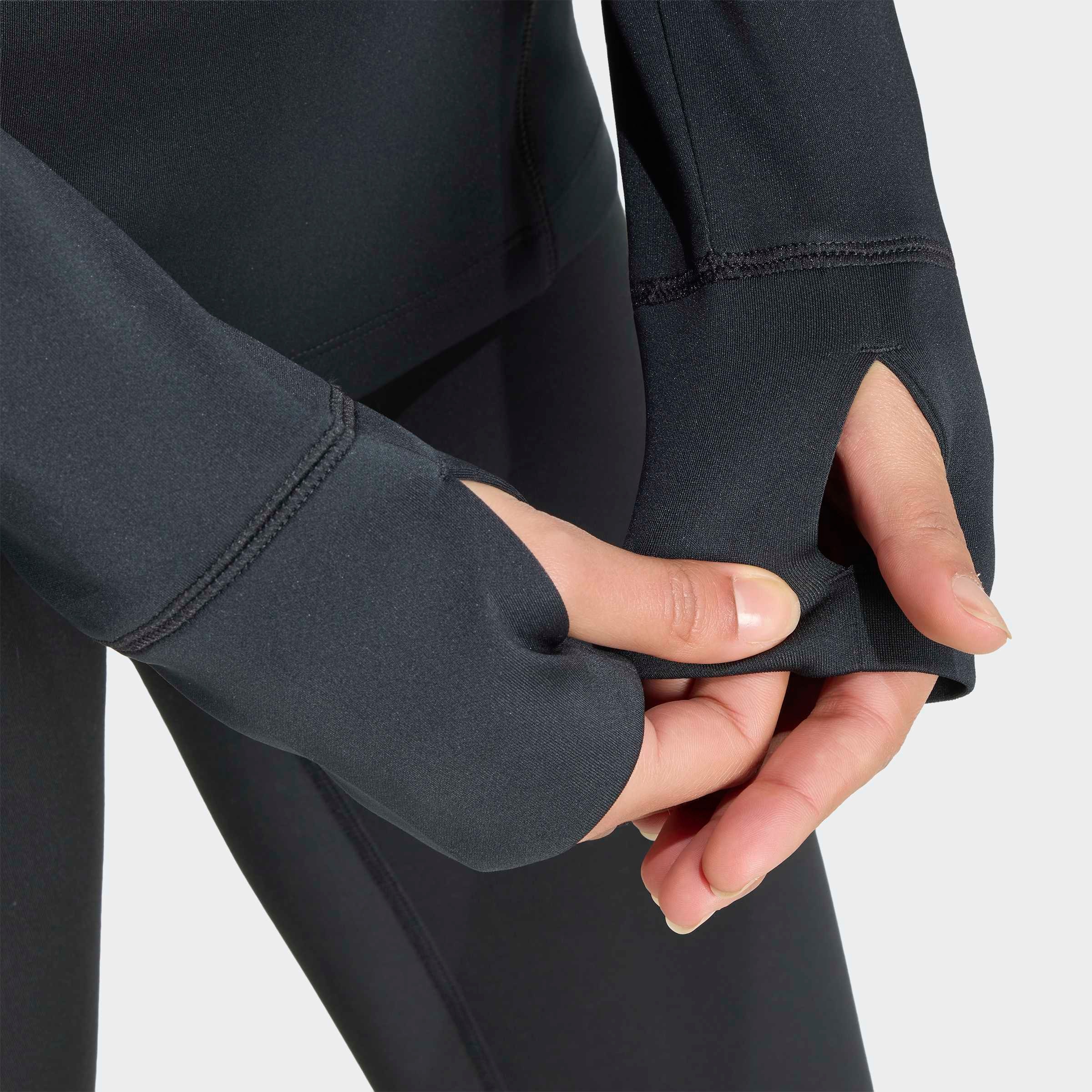 adidas Performance Rollkragenpullover »WE MIN 1/4 ZIP« mit Reißverschluss, für Sportmode und Streetwear, sportlicher Stil
