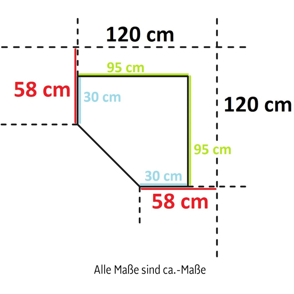 Wimex Eckkleiderschrank »Borkum«