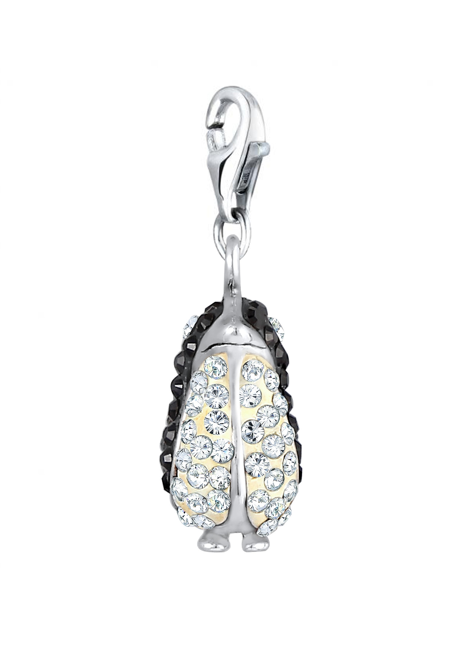 Nenalina Charm-Einhänger »Charm Anhänger Pinguin Kristalle 925 Silber«