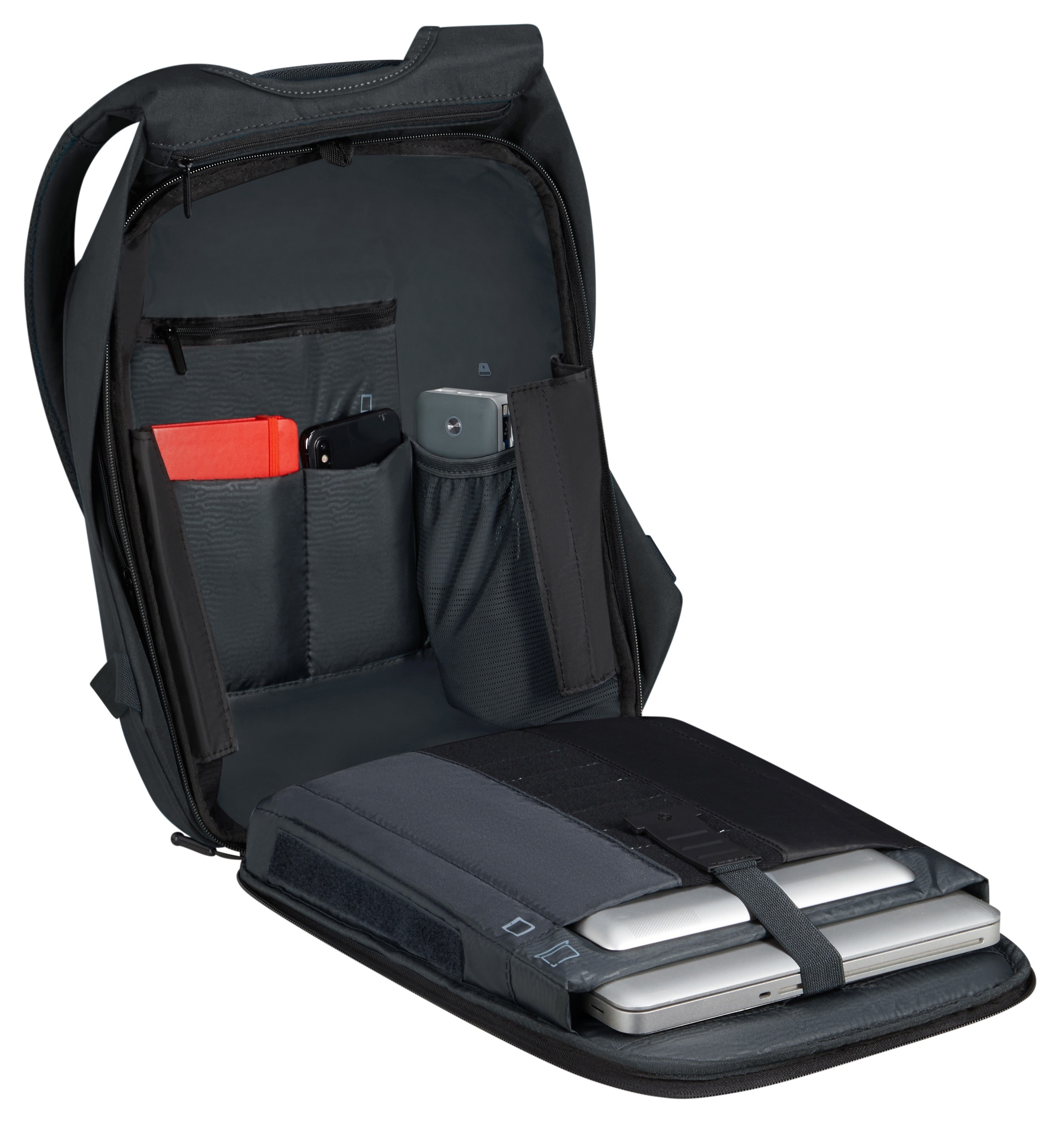 Samsonite Laptoprucksack »SECURIPAK 2.0 Backpack 14.1«, Freizeitrucksack Cityrucksack Backpack Schulrucksack Arbeitsrucksack