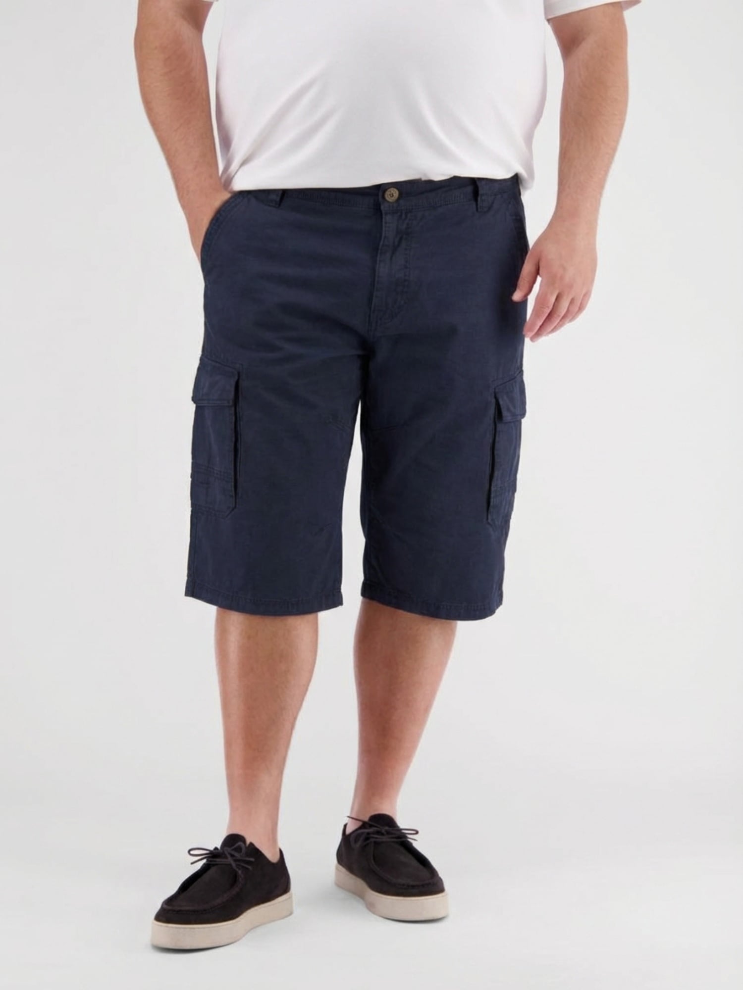 LERROS Cargobermudas »Lang-Bermuda mit Cargotaschen, grosse Größen«