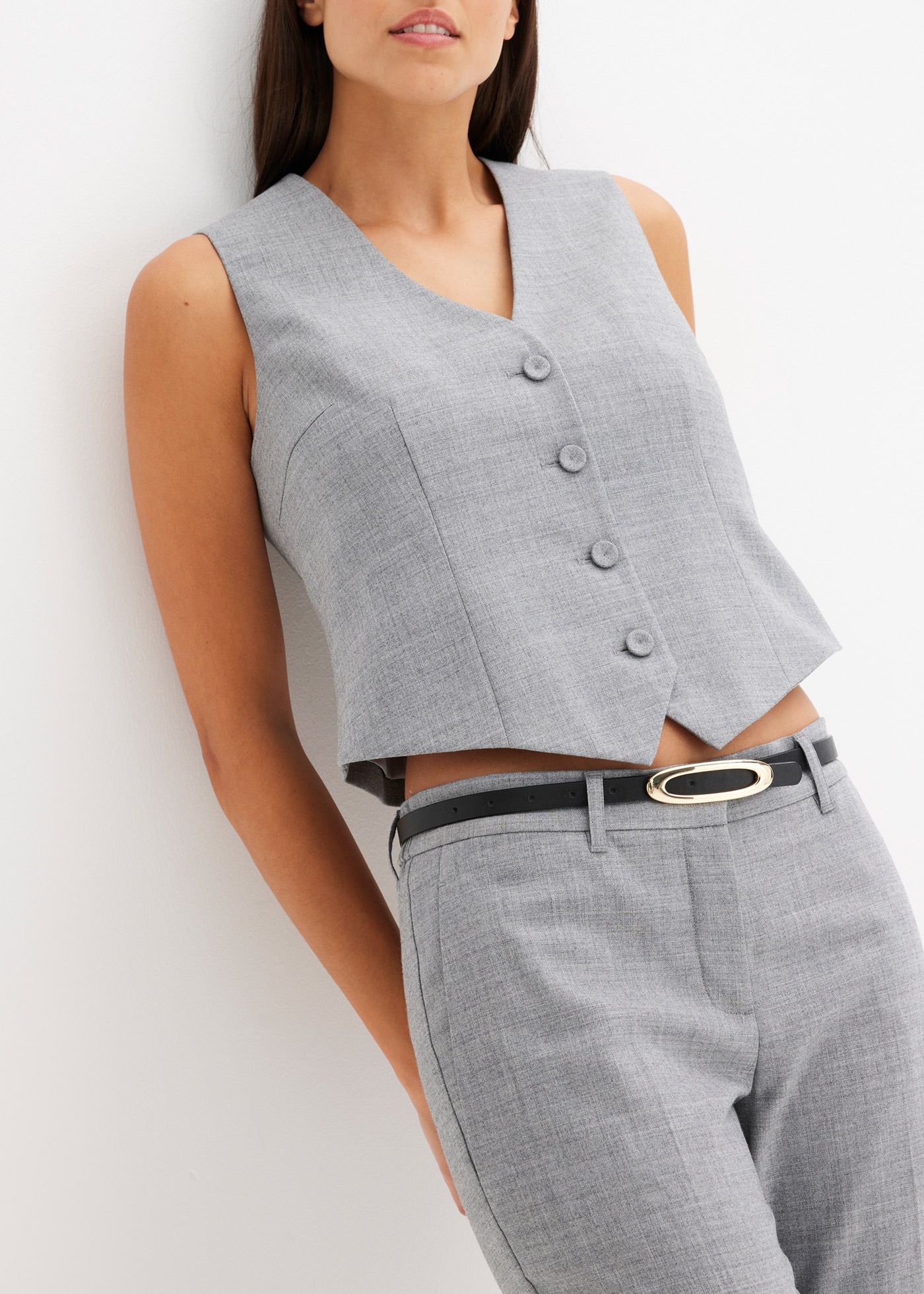 bonprix Hüftgürtel »Gürtel« aus Polyurethan, feminin geschnitten, mit ovaler Schnalle