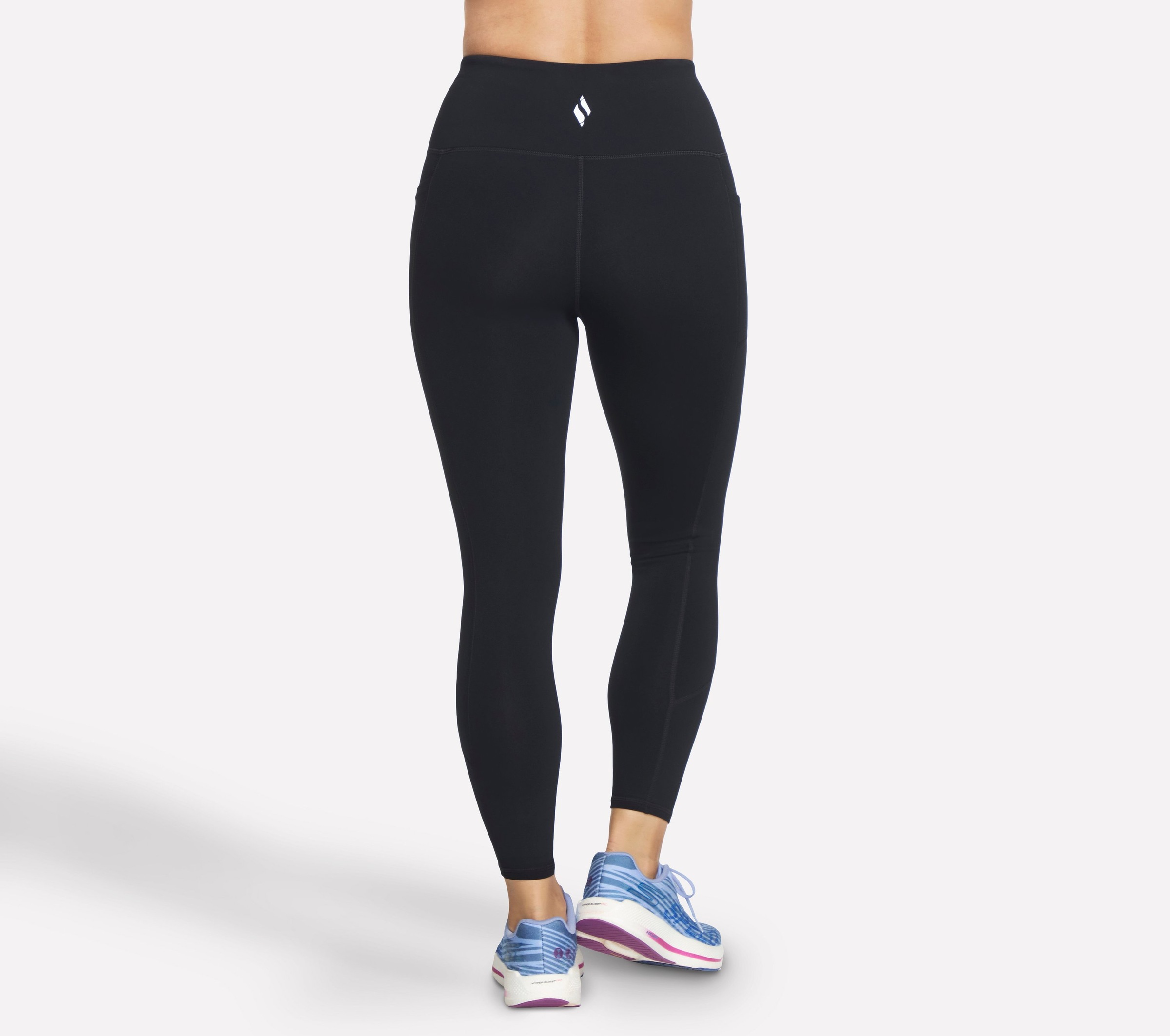 Skechers 7/8-Leggings  mit Seitennahttaschen, aus Jersey-Material, schmale Beinform