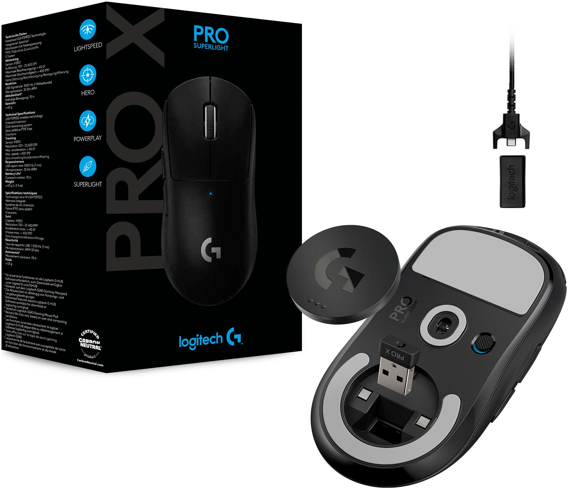 Logitech Maus »910-005881«, RF Wireless
