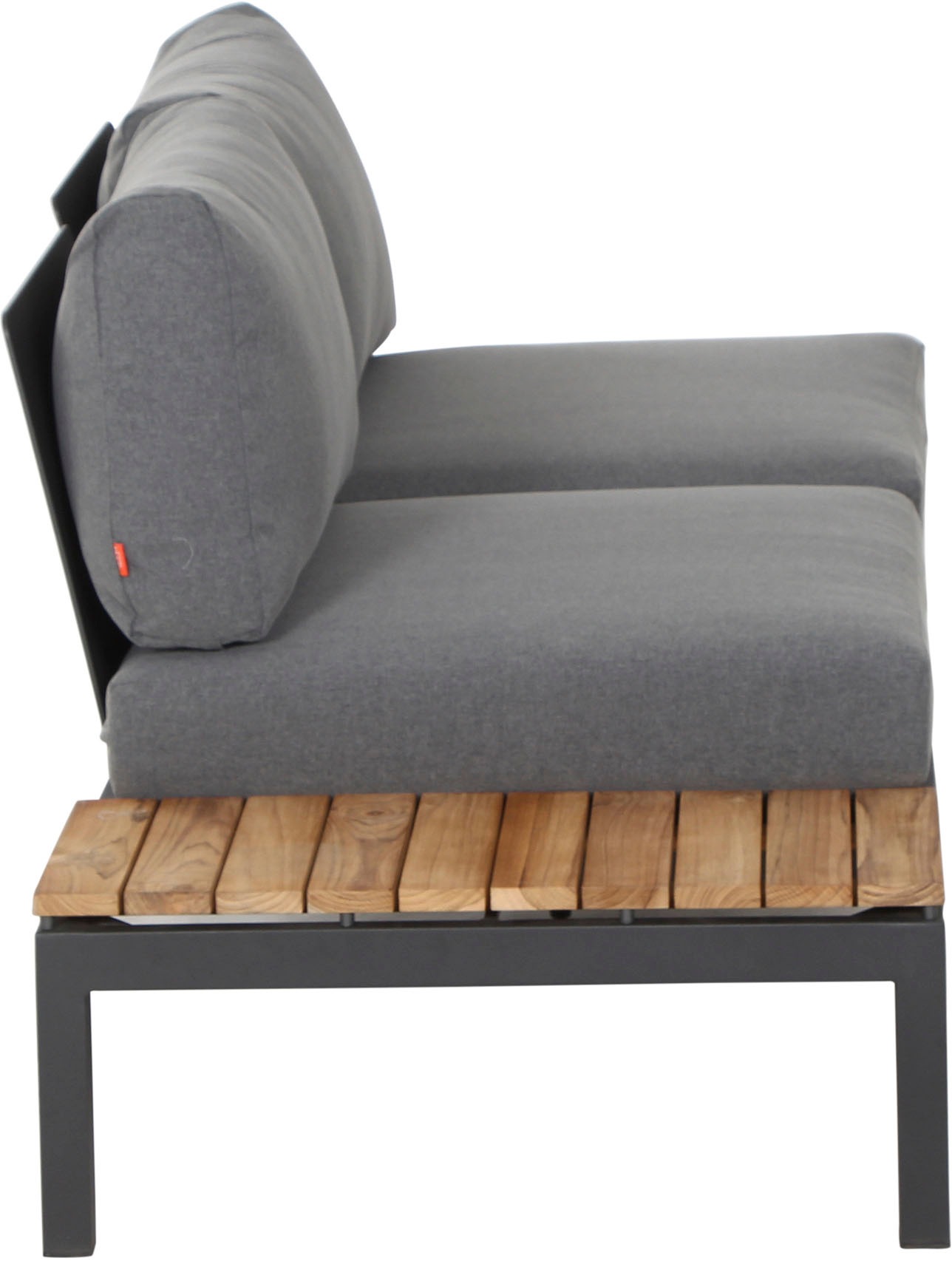 Siena Garden Gartenlounge-Set »Alvida« Set, 15 Stk. tlg. best. aus 2 Sofas, 1 Ecksofa, 1 Tisch und 12 Kissen