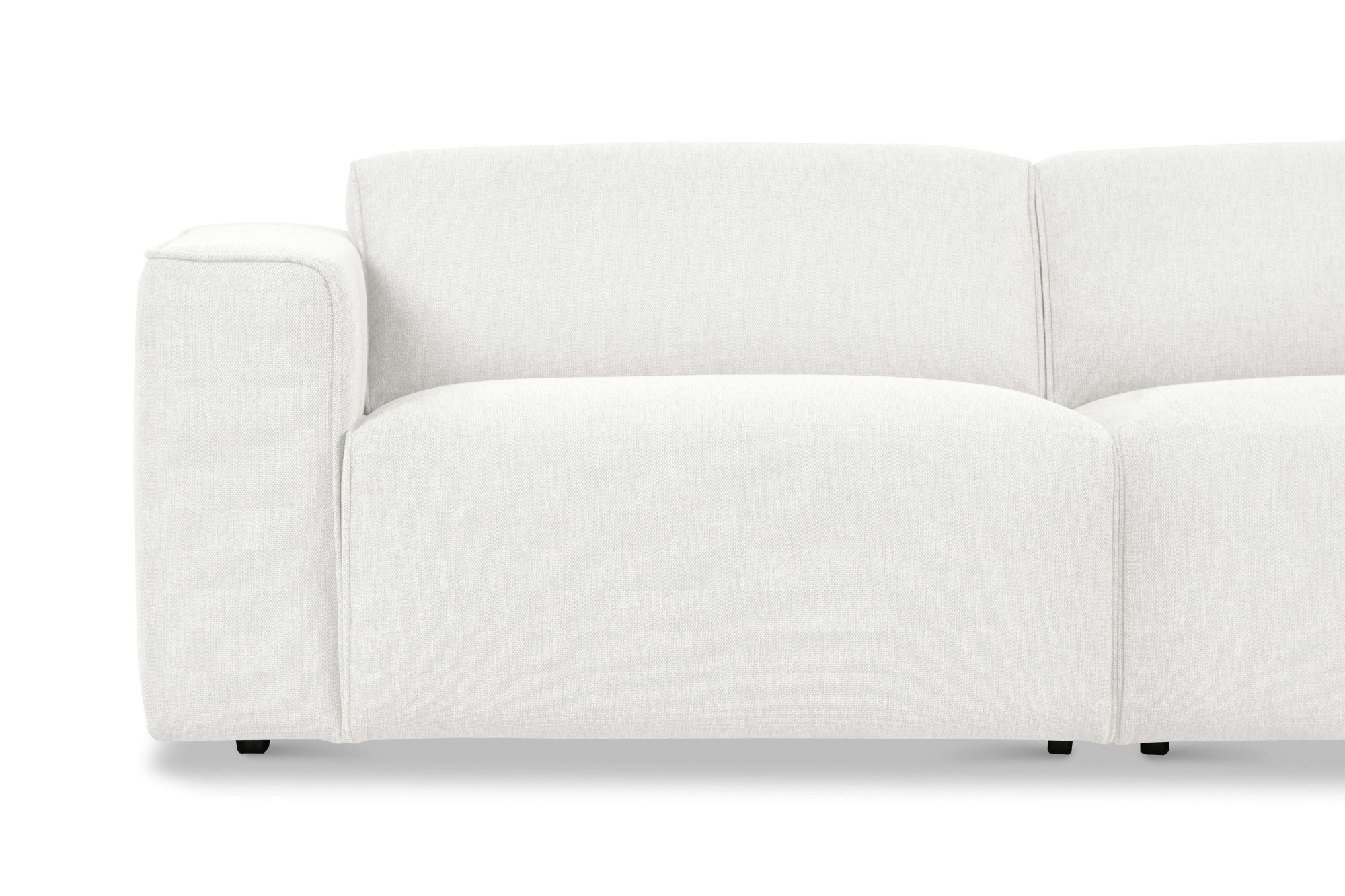andas 3-Sitzer »Noord mit Kedernaht, Breite 232 cm«, mit Kedernaht, Breite 232 cm, Cord, Struktur, Webstoff