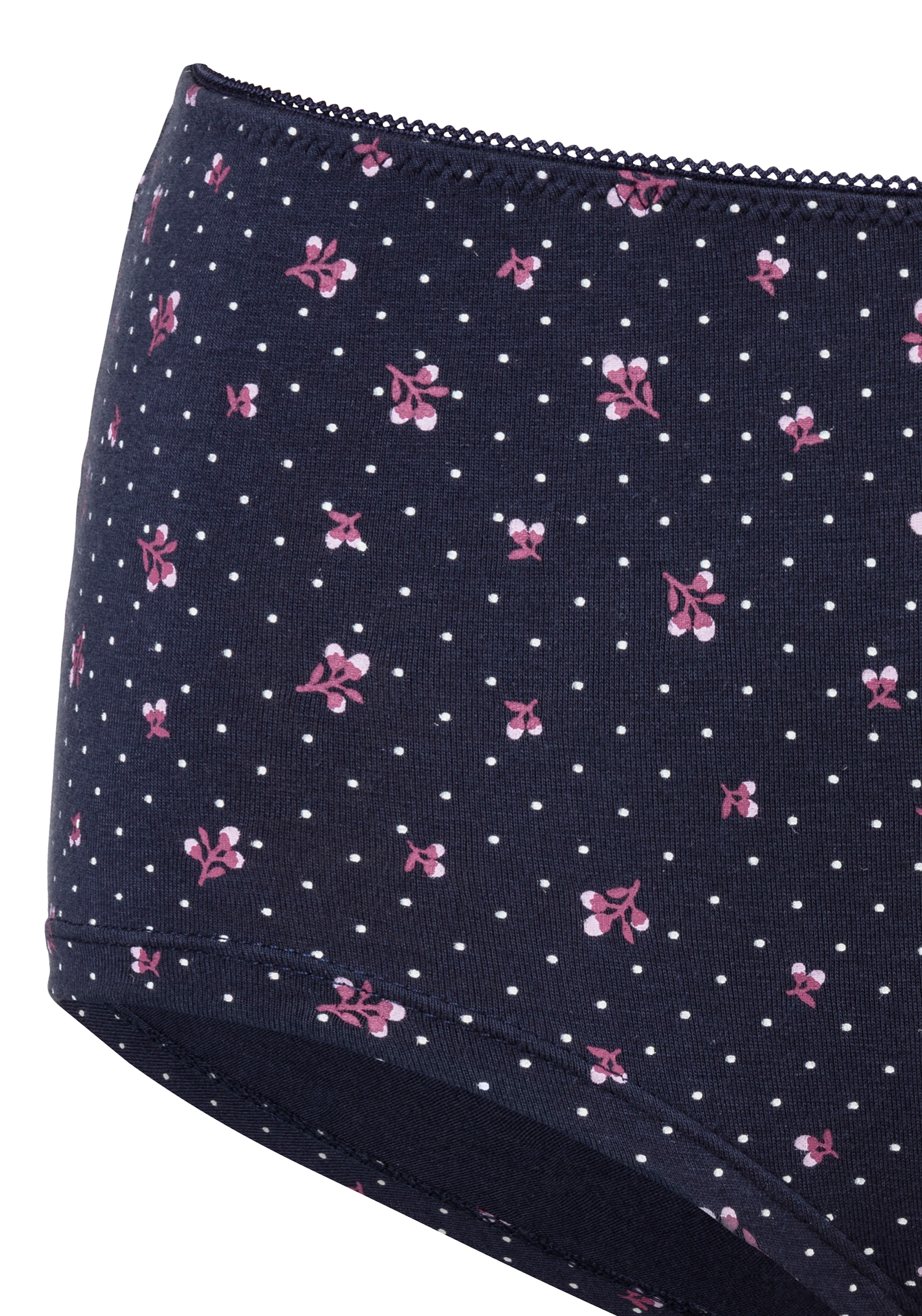 petite fleur Hipster, (6er-Pack), aus elastischer Baumwolle
