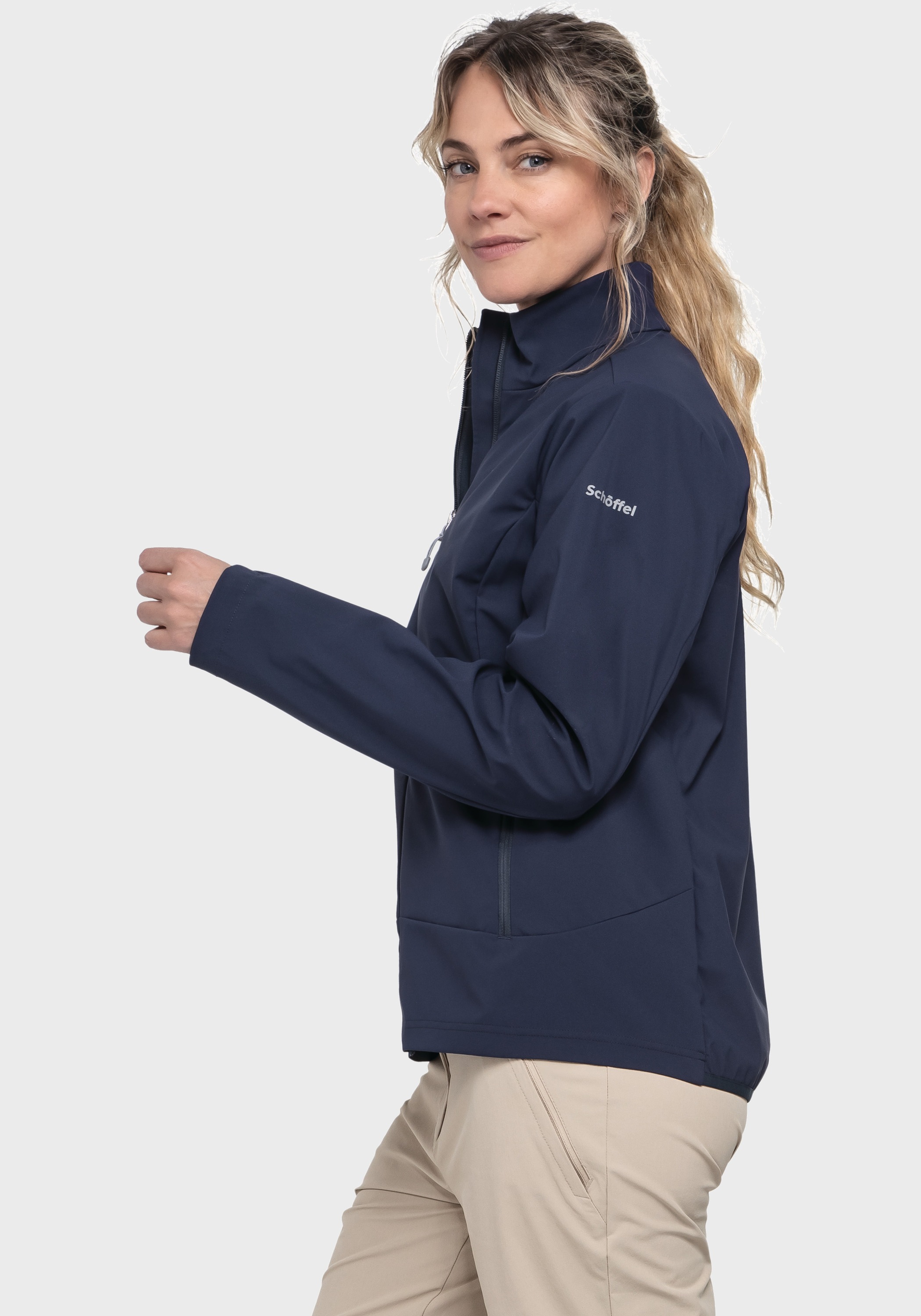 Schöffel Outdoorjacke »Hiking Softshell Jk Style Mirusha WMS«, ohne Kapuze
