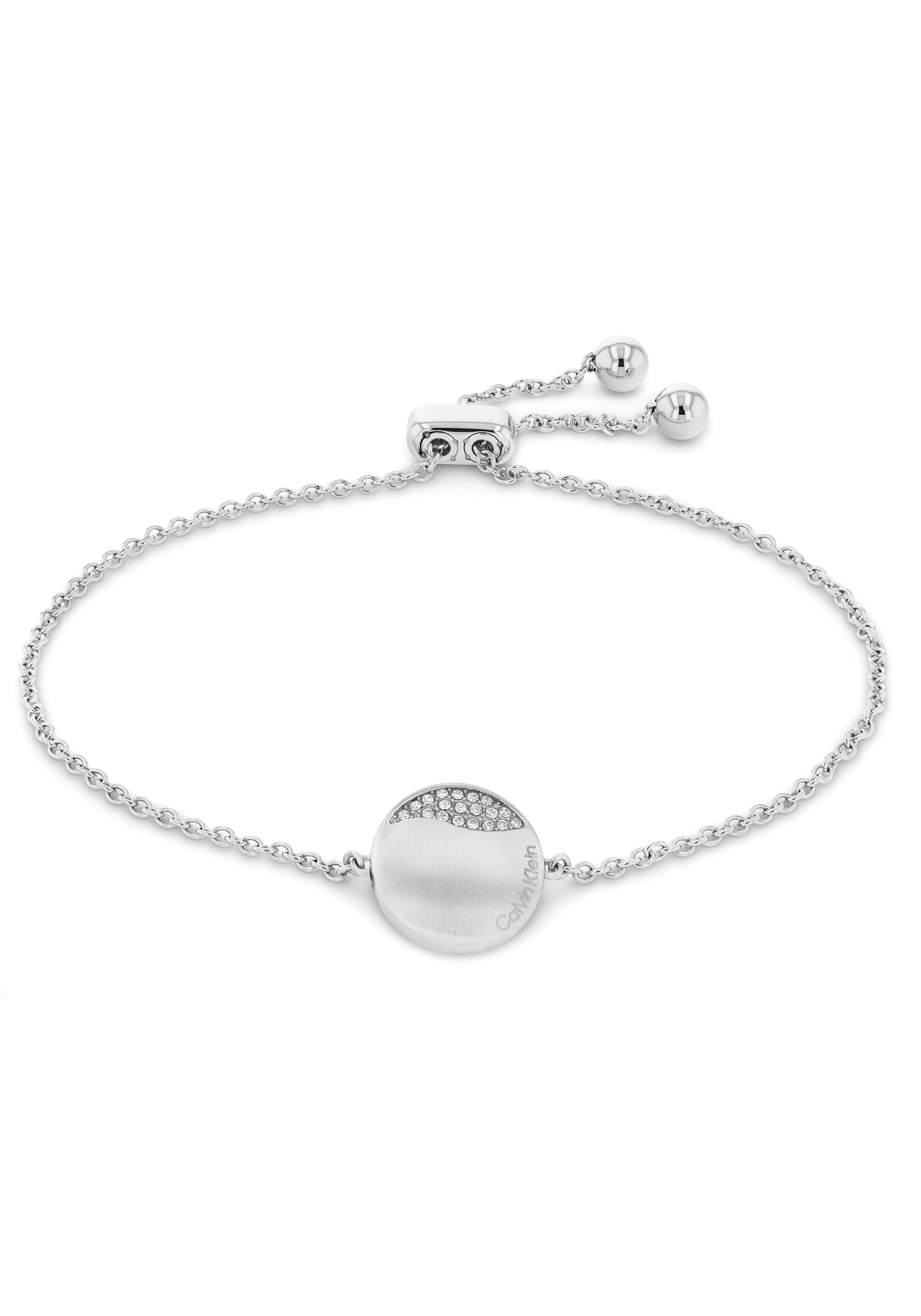 Calvin Klein Armkette »Minimal Circular, 35000134, 35000135«, mit Glasstein kaufen