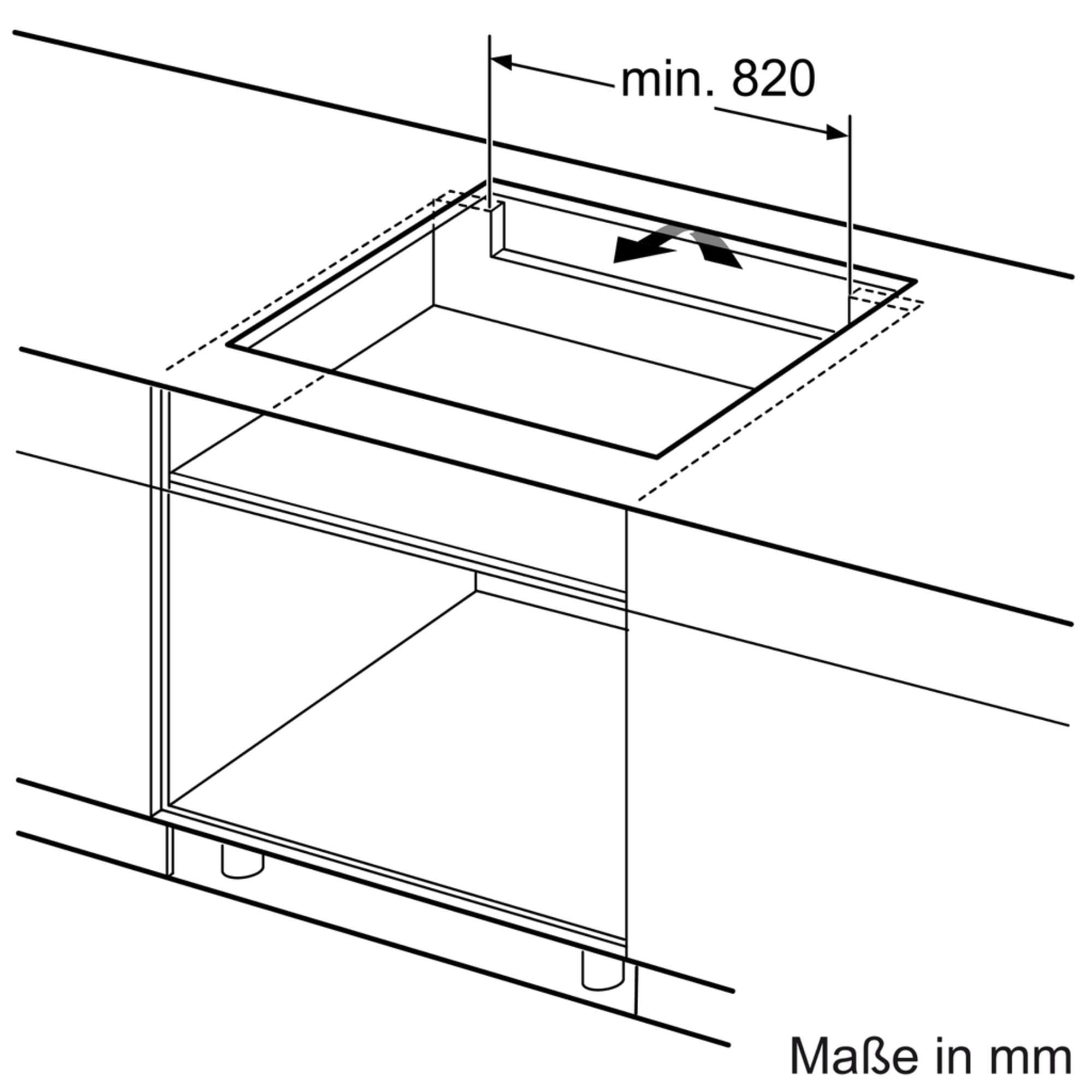 BOSCH Flex-Induktions-Kochfeld von SCHOTT CERAN® »PXV901DV1E«, mit PerfectFry-Bratsensor