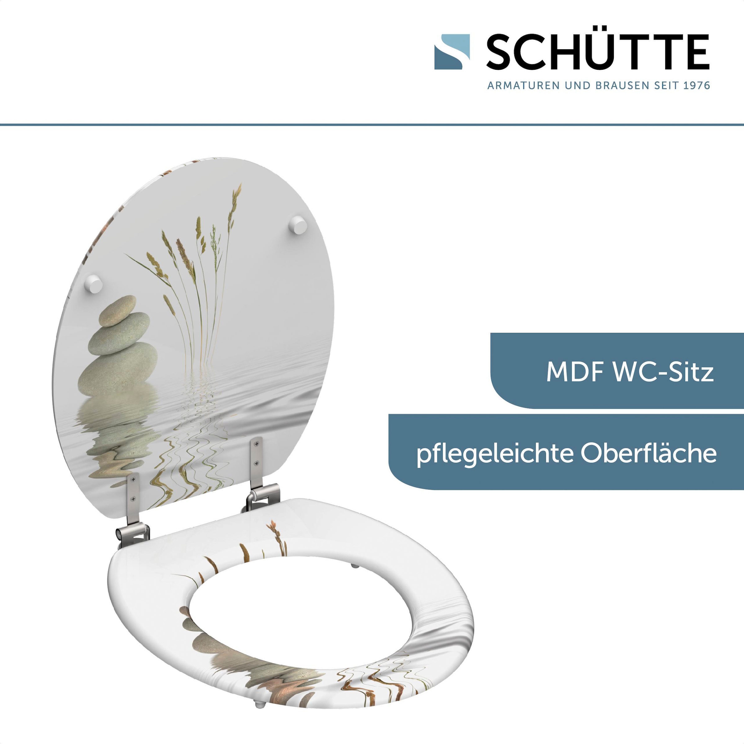 Schütte WC-Sitz »Balance«, MDF-Holzkern