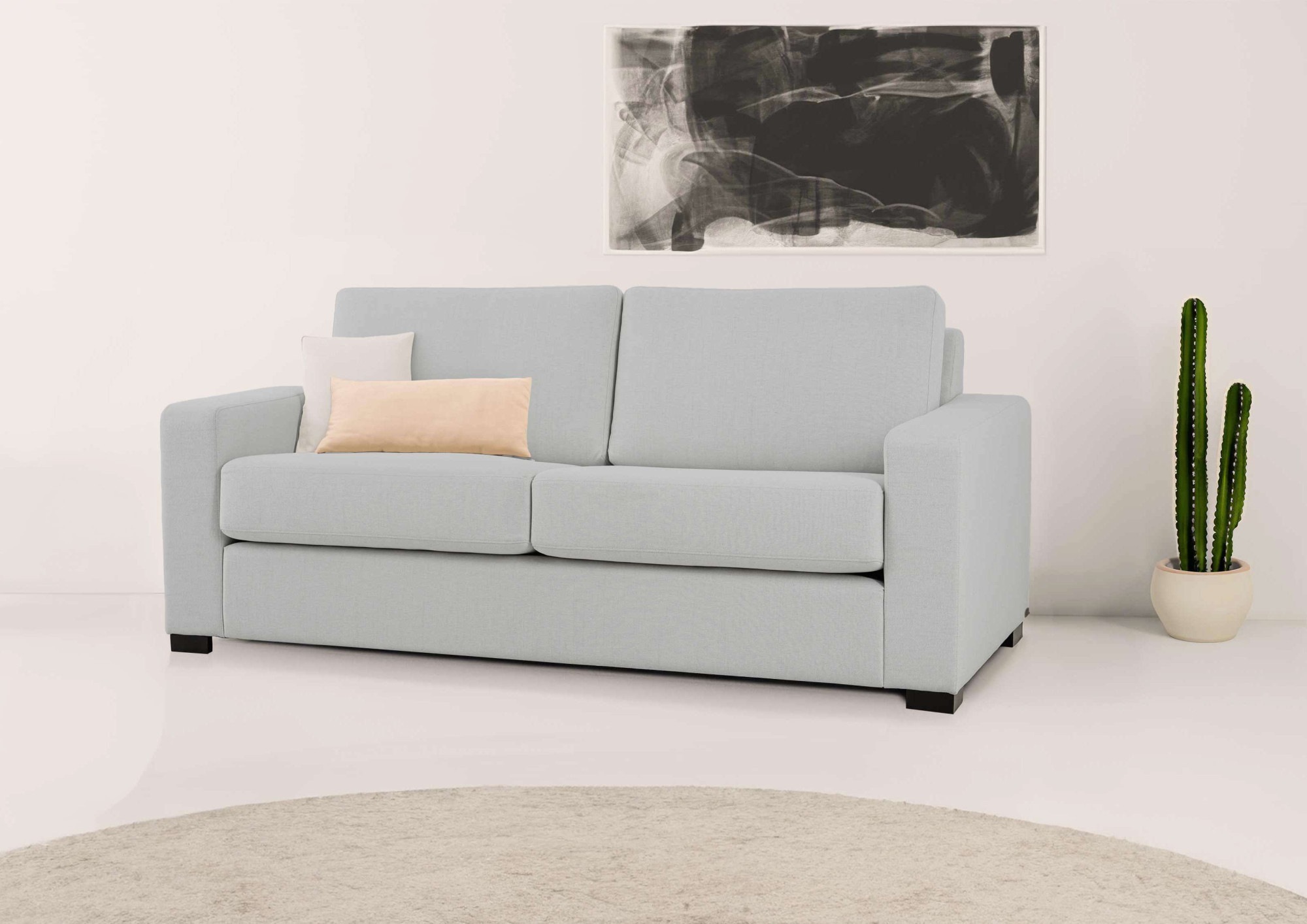 Home affaire 2-Sitzer »Branwell« Breite 175 cm, Struktur fein, mit Wellenunterfederung