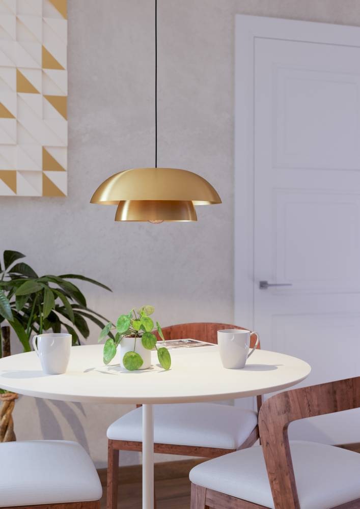 EGLO Hängeleuchte »CENCIARA Pendellampe, Stahl, E27, IP20, Hängelampe, Esstischlampe«, 1 flammig, Leuchtmittel E27 | ohne Leuchtmittel, Hängeleuchte, H110 x Ø40 cm, schwarz, 1X40W exkl.