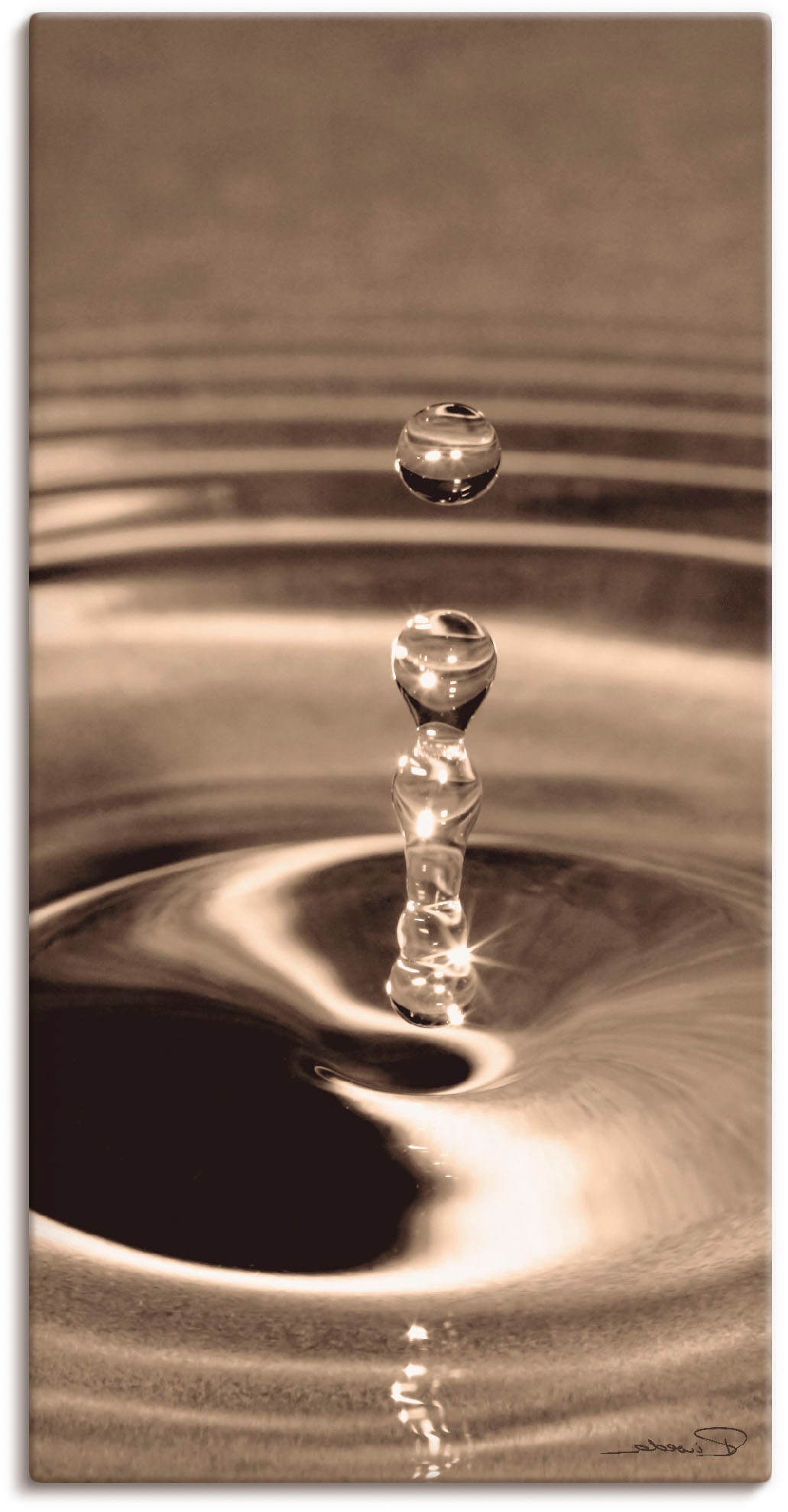 Artland Wandbild »Die Elemente: Wasser«, Zen Bilder, (1 St.), als Alubild,  Leinwandbild, Wandaufkleber oder Poster in versch. Größen online bei OTTO