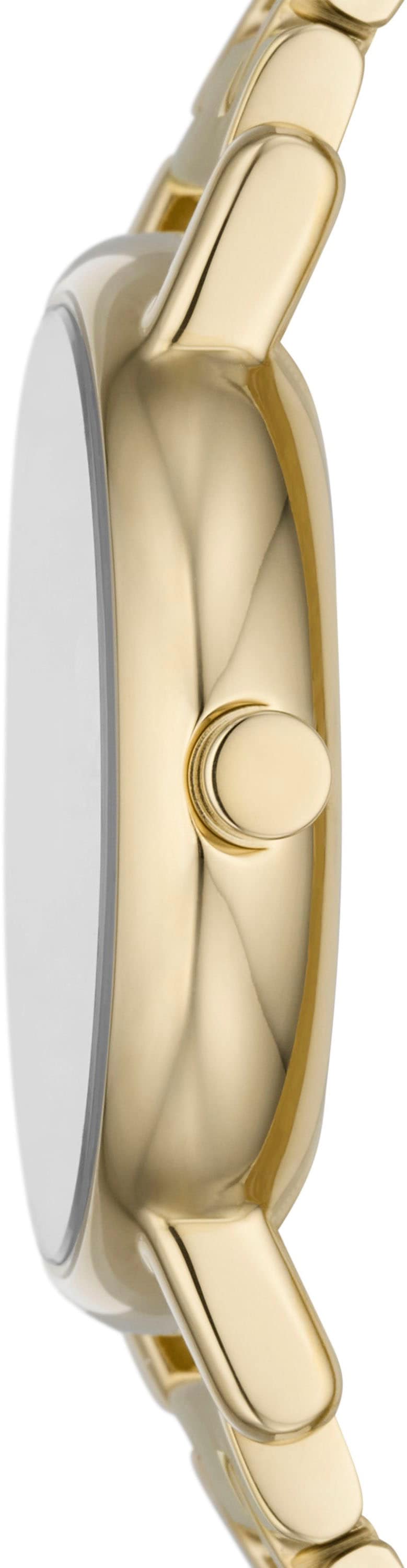 Skagen Quarzuhr »SIGNATUR LILLE«, Armbanduhr, Damenuhr, analog, Edelstahlarmband