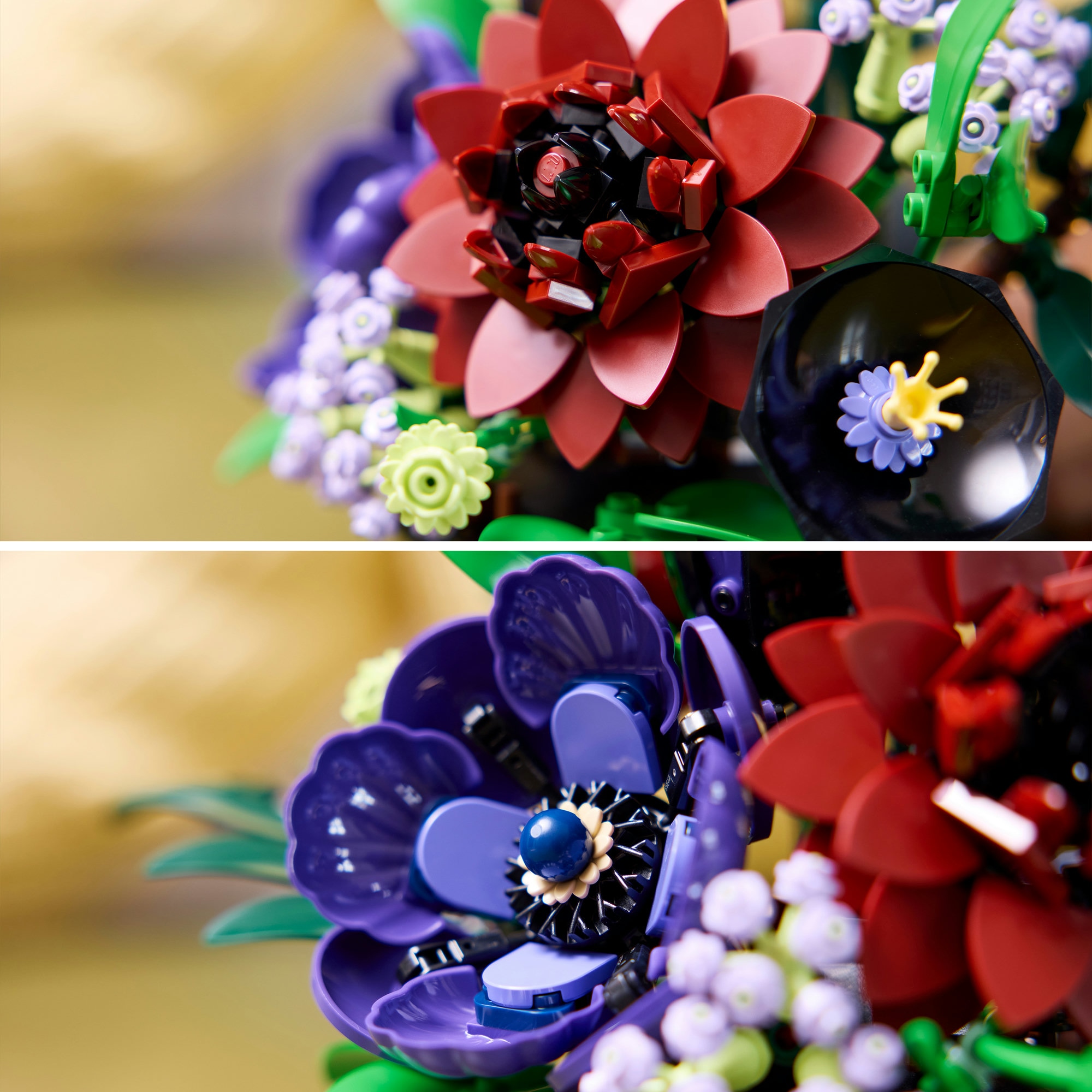 LEGO® Konstruktionsspielsteine »Dunkles Blumengesteck (11513), LEGO Botanicals« Made in Europe