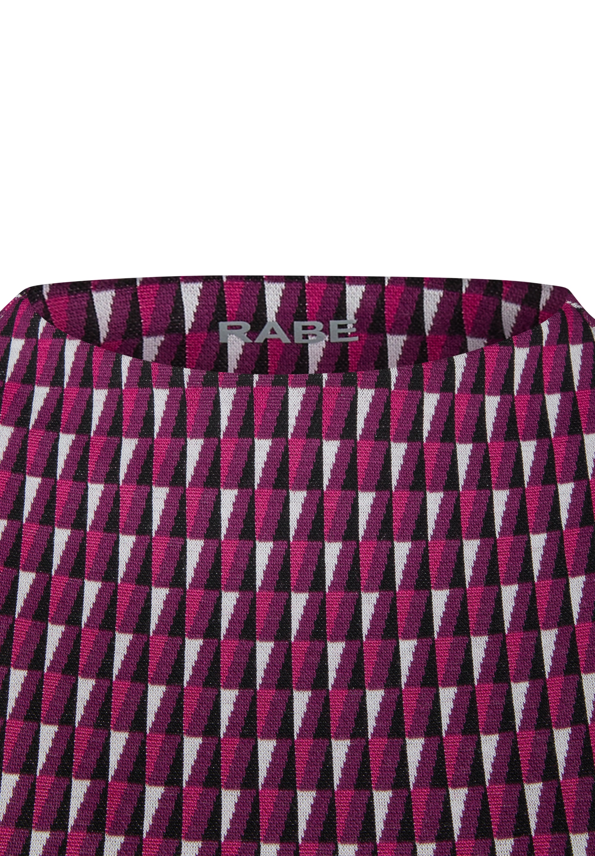 Rabe 3/4-Arm-Shirt mit grafischem Muster