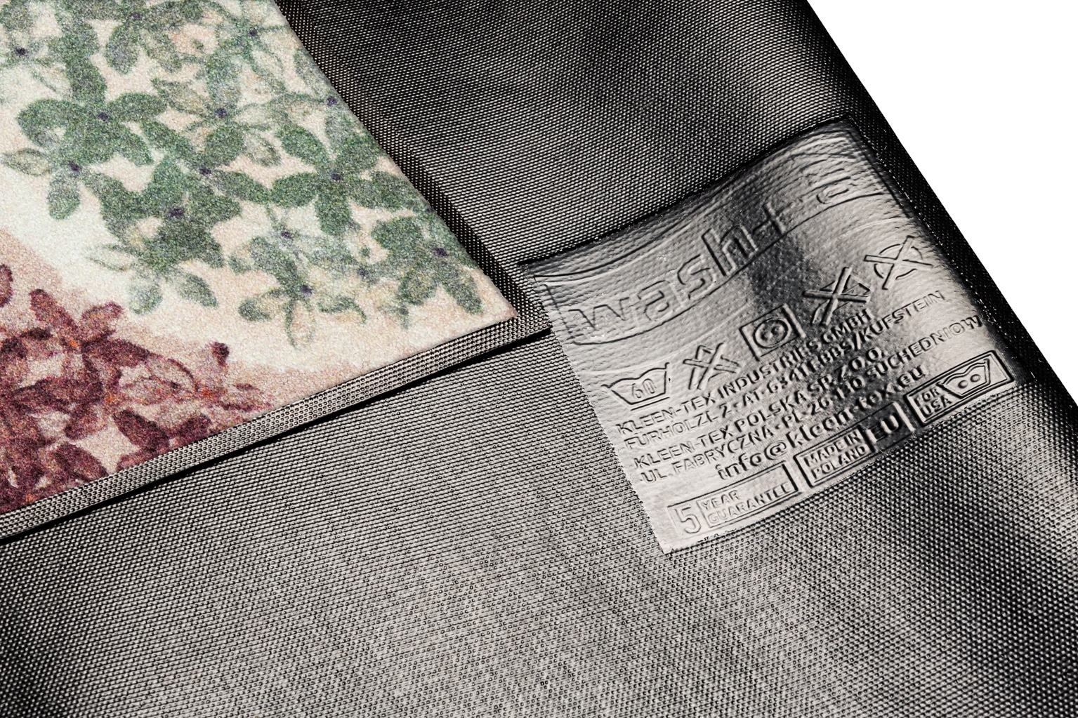 wash+dry by Kleen-Tex Fußmatte »und Läufer Hydra Haze« rechteckig 7 mm Höhe