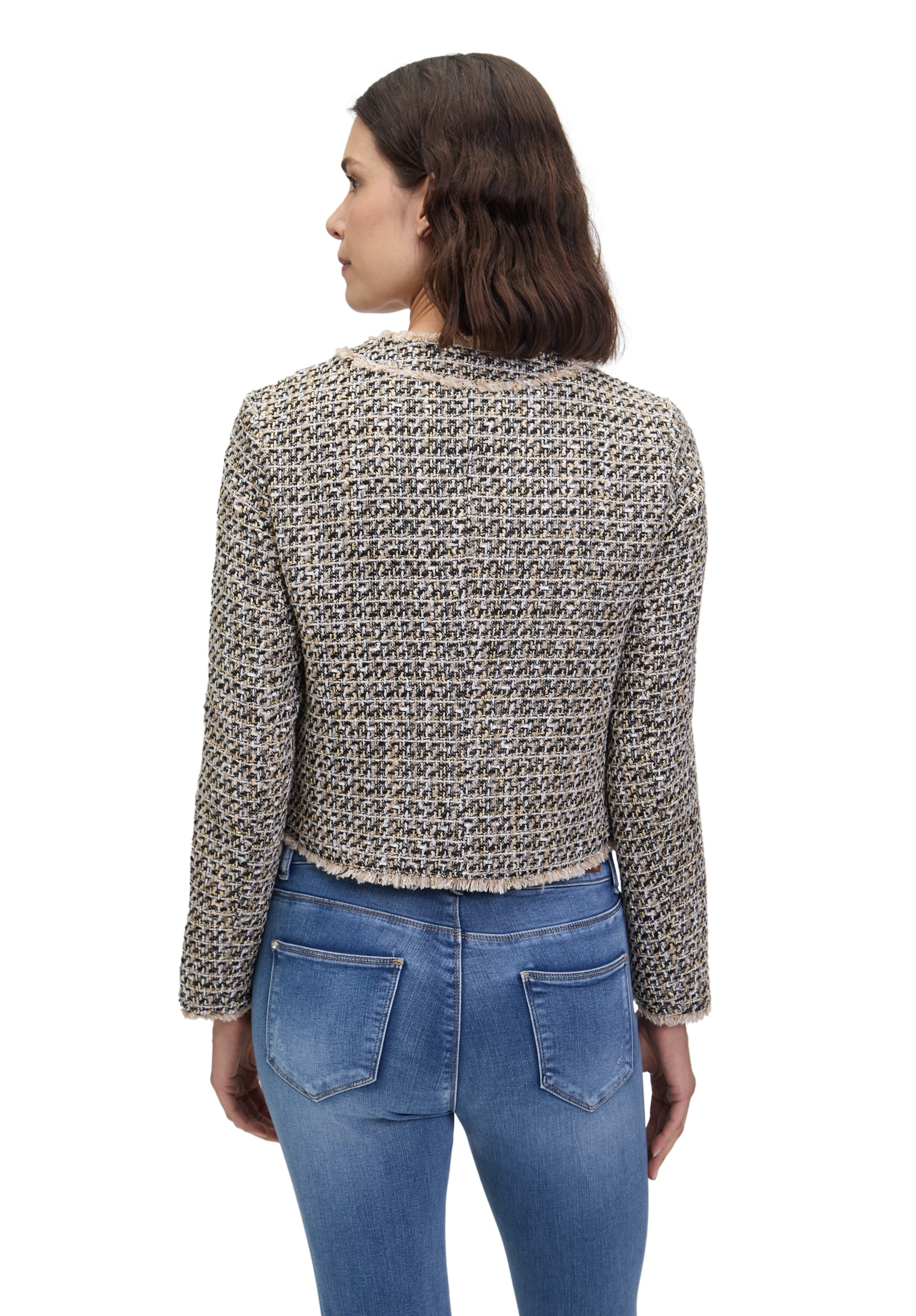 Betty Barclay Jackenblazer »Blazer-Jacke mit Fransen«