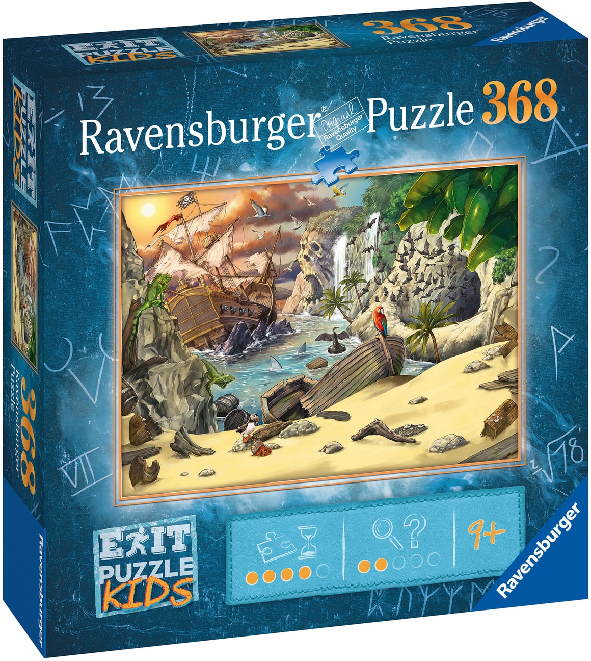 Ravensburger Puzzle »EXIT, Puzzle Kids Das Piratenabenteuer«, Made in Germany