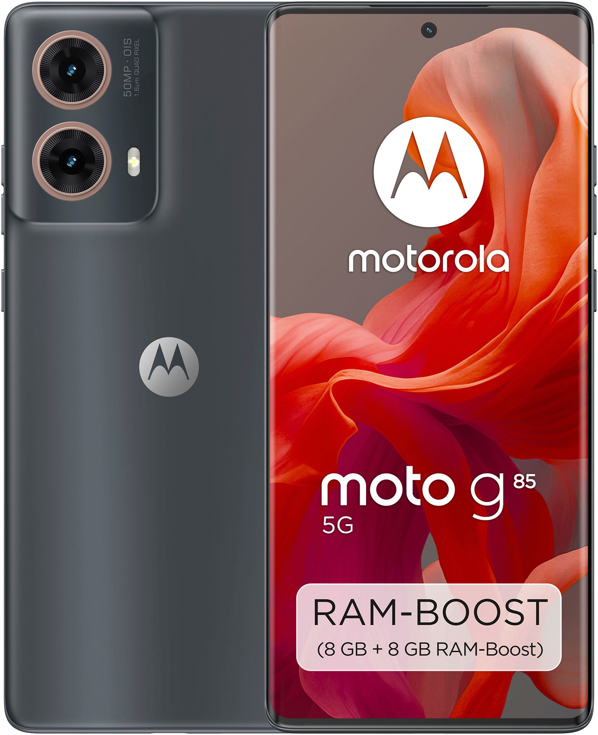 Motorola Smartphone »moto g85 5G« grau in grau
