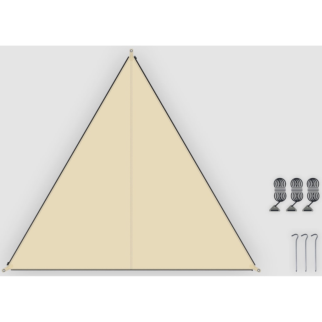 BENT Sonnensegel »Verbindbares Sonnensegel â€žTC-Zip-Canvas Singleâ€œ«, (mit Transporttasche)