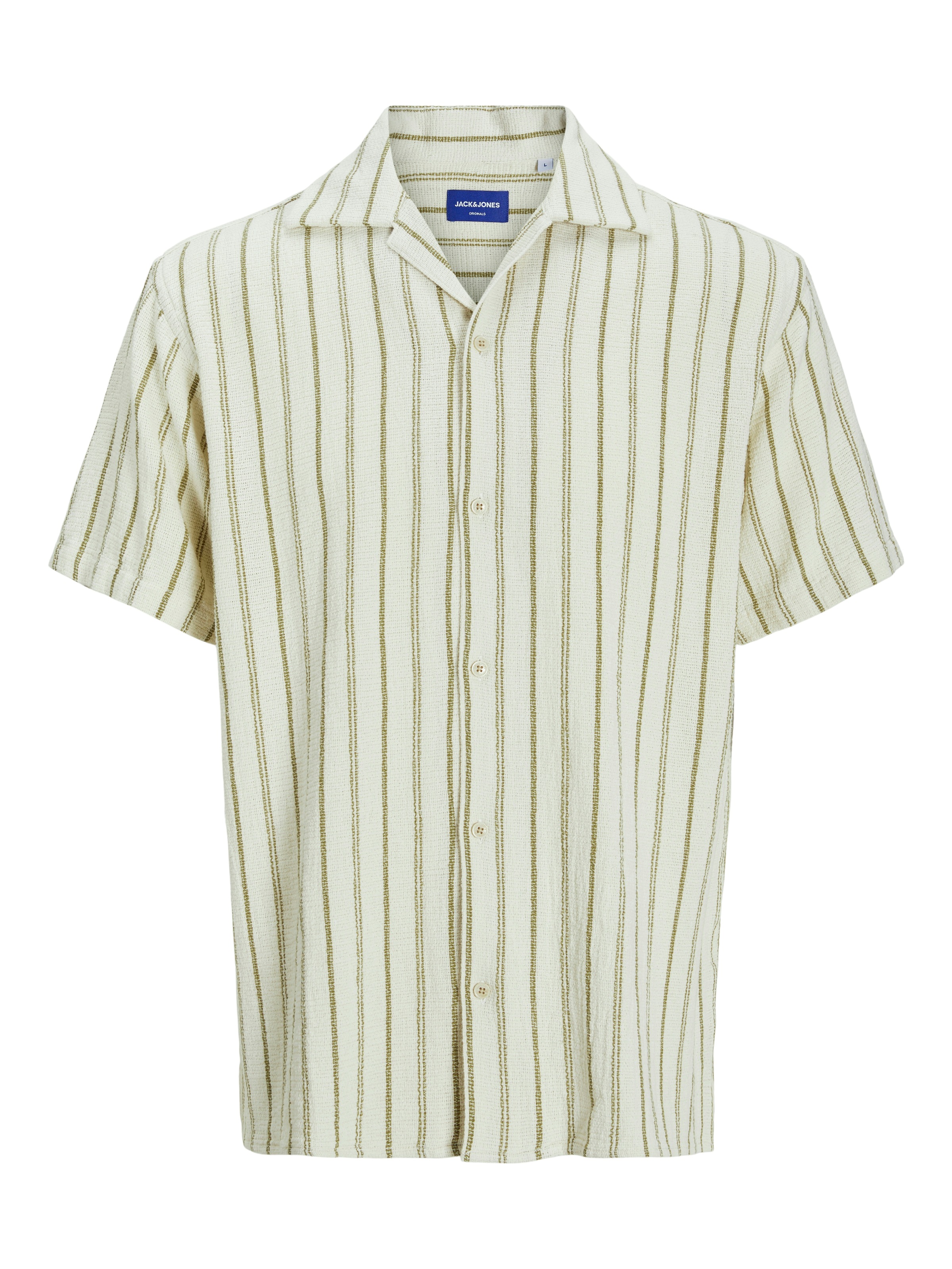 Jack & Jones Kurzarmhemd »JORCOBA STRIPE RESORT SHIRT SS SN«