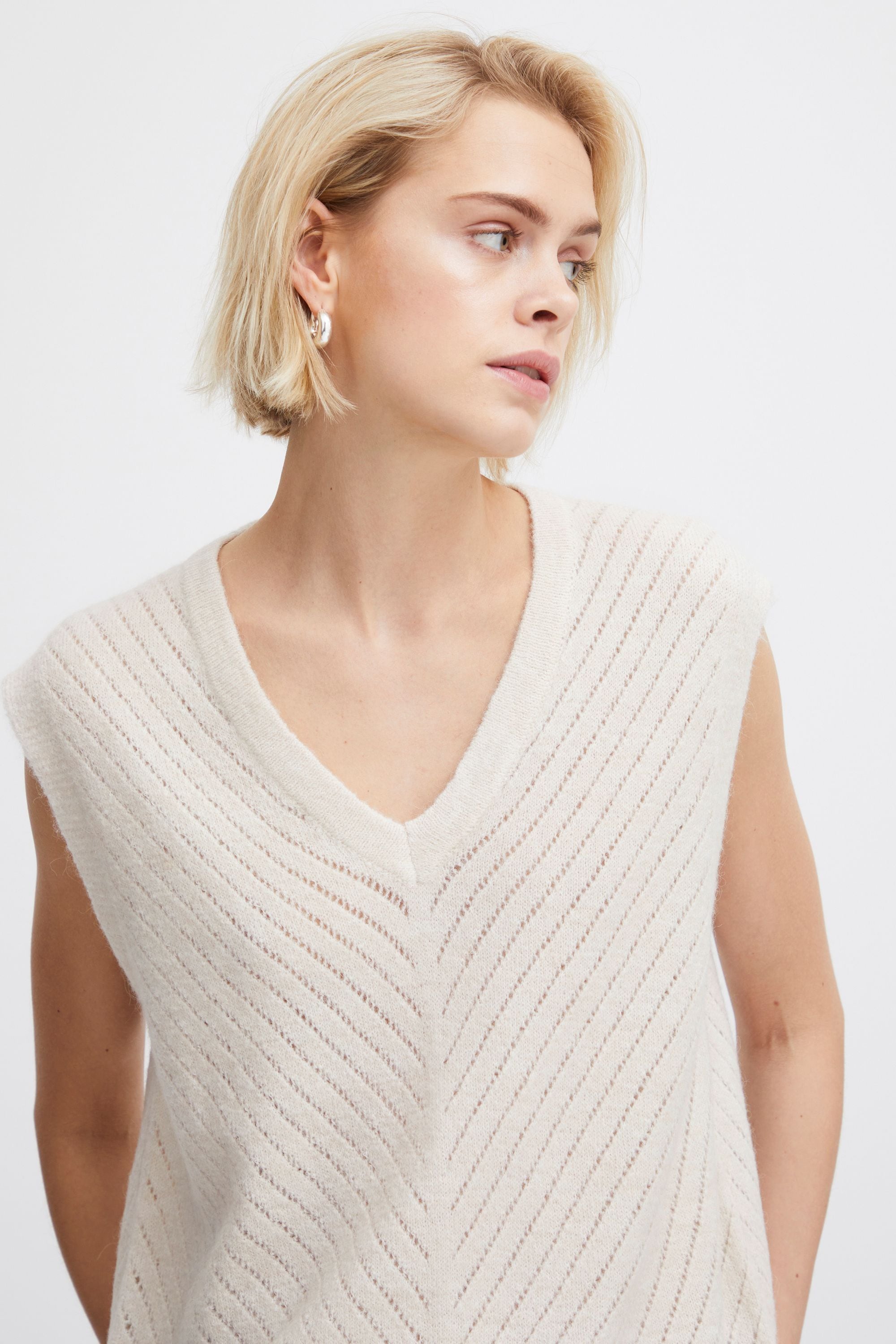 Ichi Strickjacke »Pullunder IHKamara«