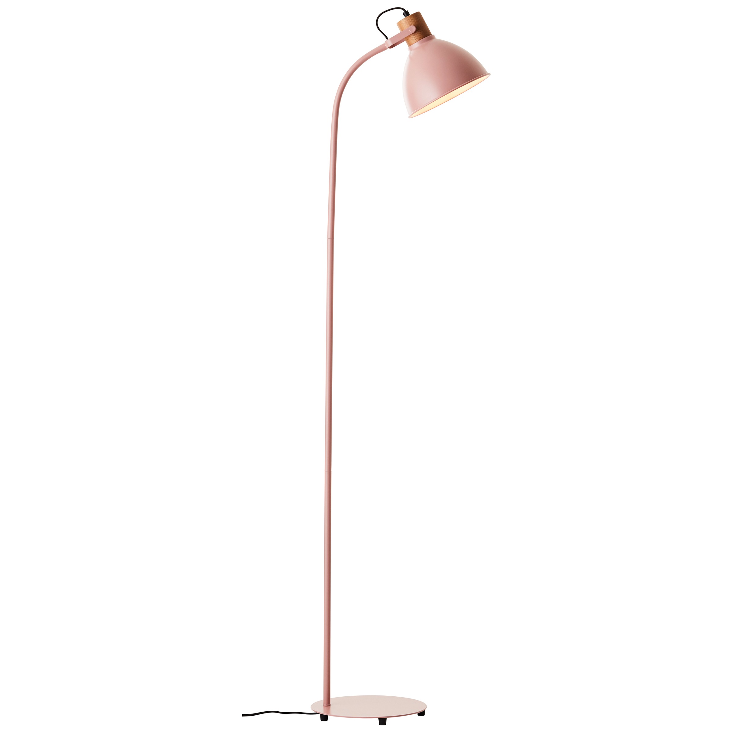 Brilliant Stehlampe »Erena«, 1 flammig, Leuchtmittel E27 | ohne Leuchtmittel, Höhe 150 cm, E27, Metall/Holz