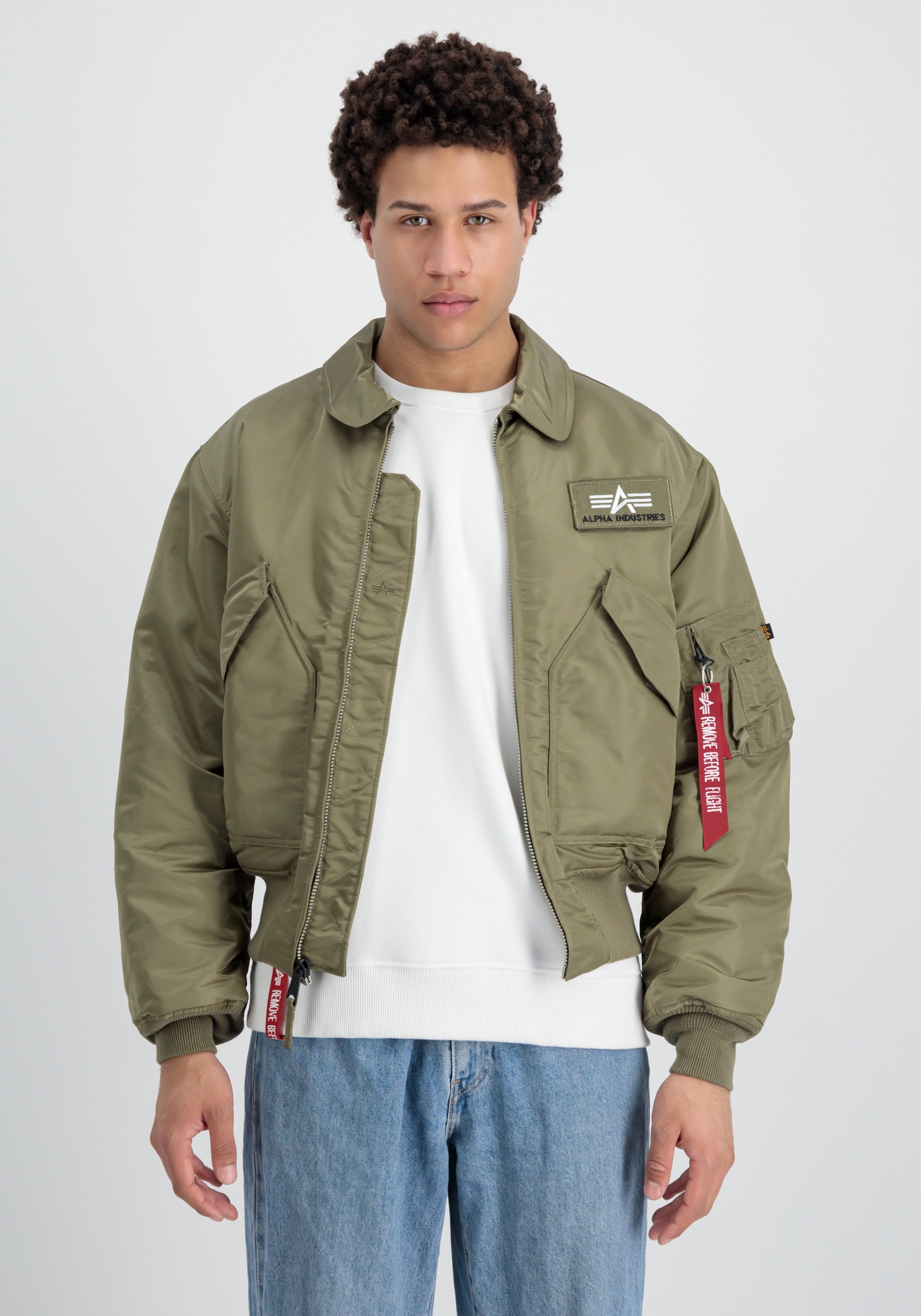 Alpha Industries Bomberjacke »Alpha Industries Men - Bomber Jackets CWU 45 (HERITAGE)«