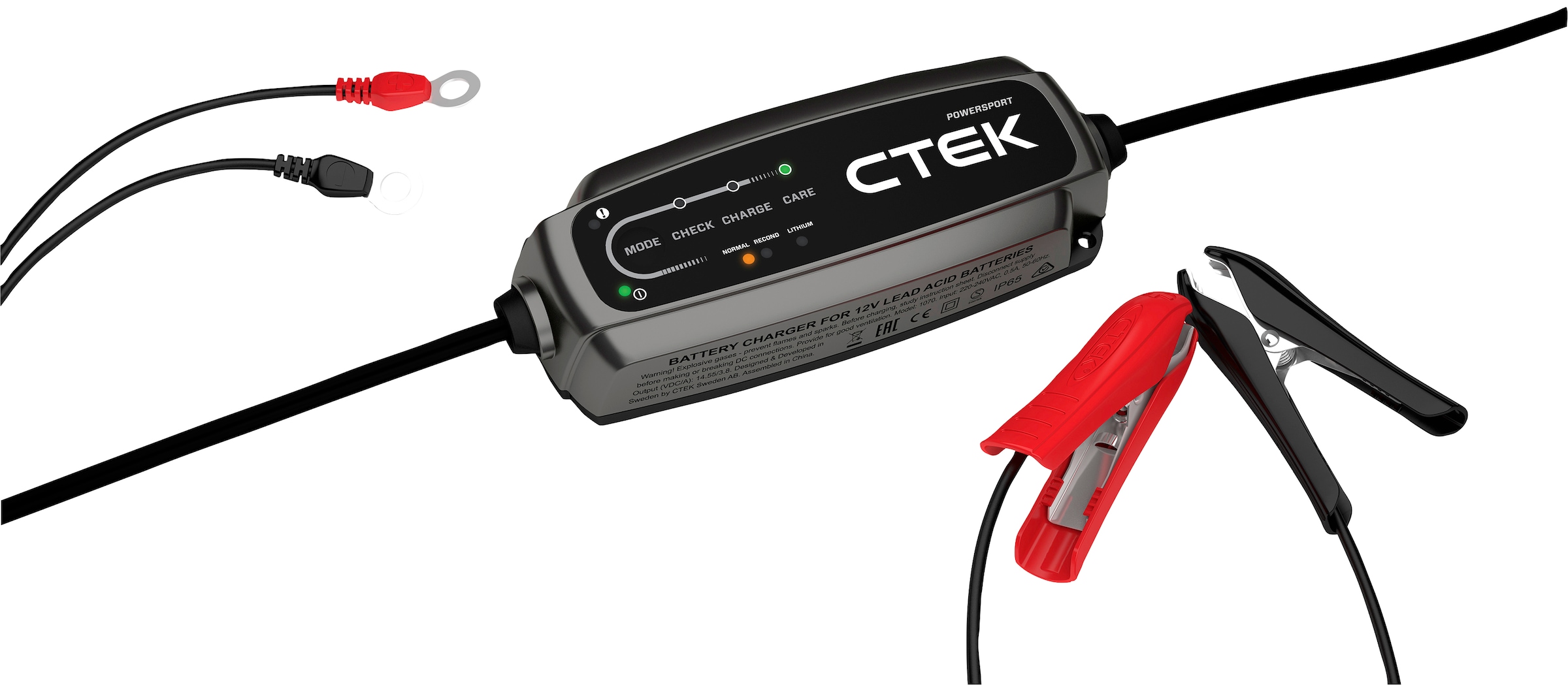 CTEK Batterie-Ladegerät »CT5 Powersport«, für Blei-Säure-Batterien und Lithiumbatterien.
