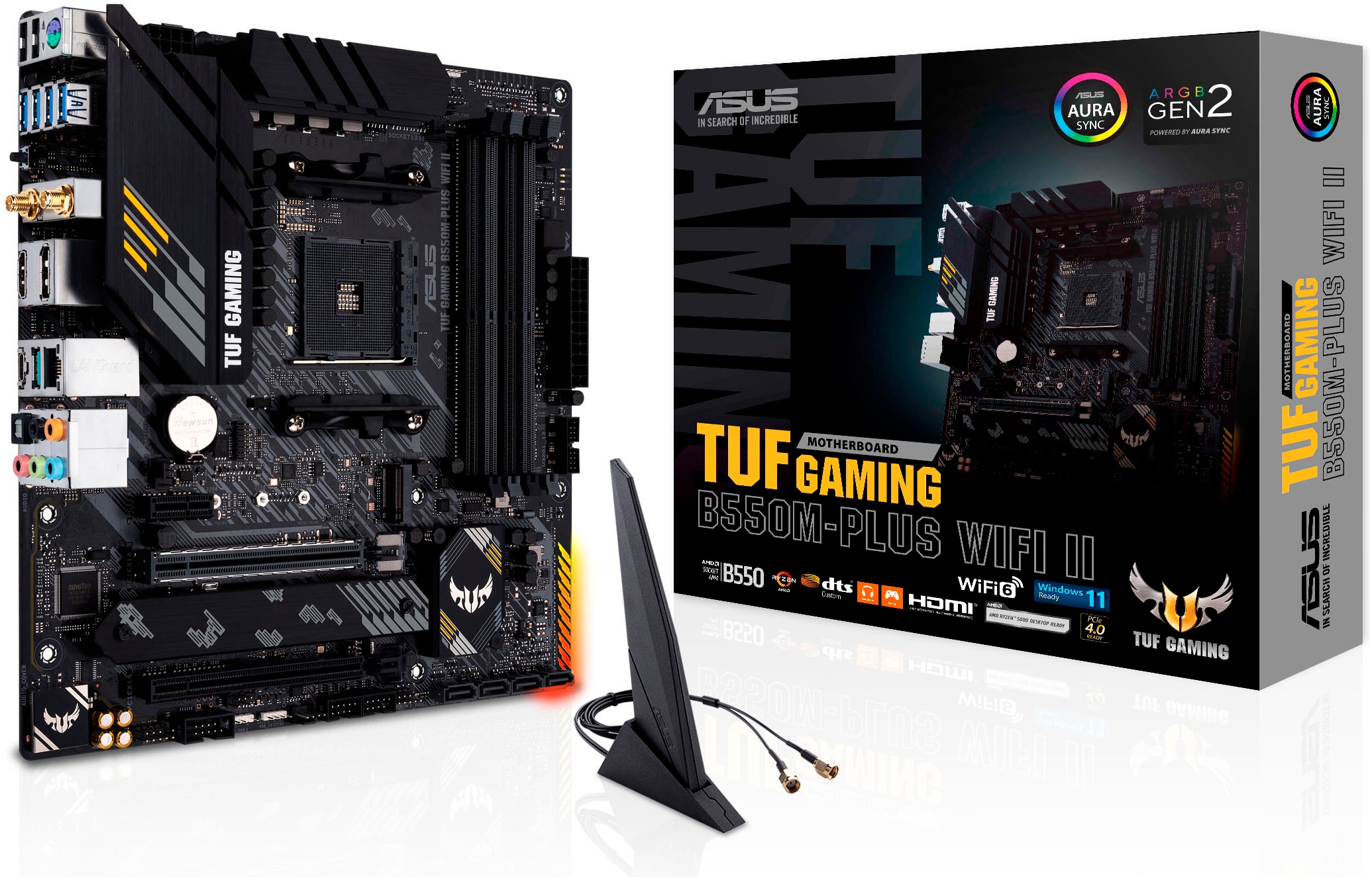 Asus Mainboard »TUF GAMING B550M-PLUS WIFI II«