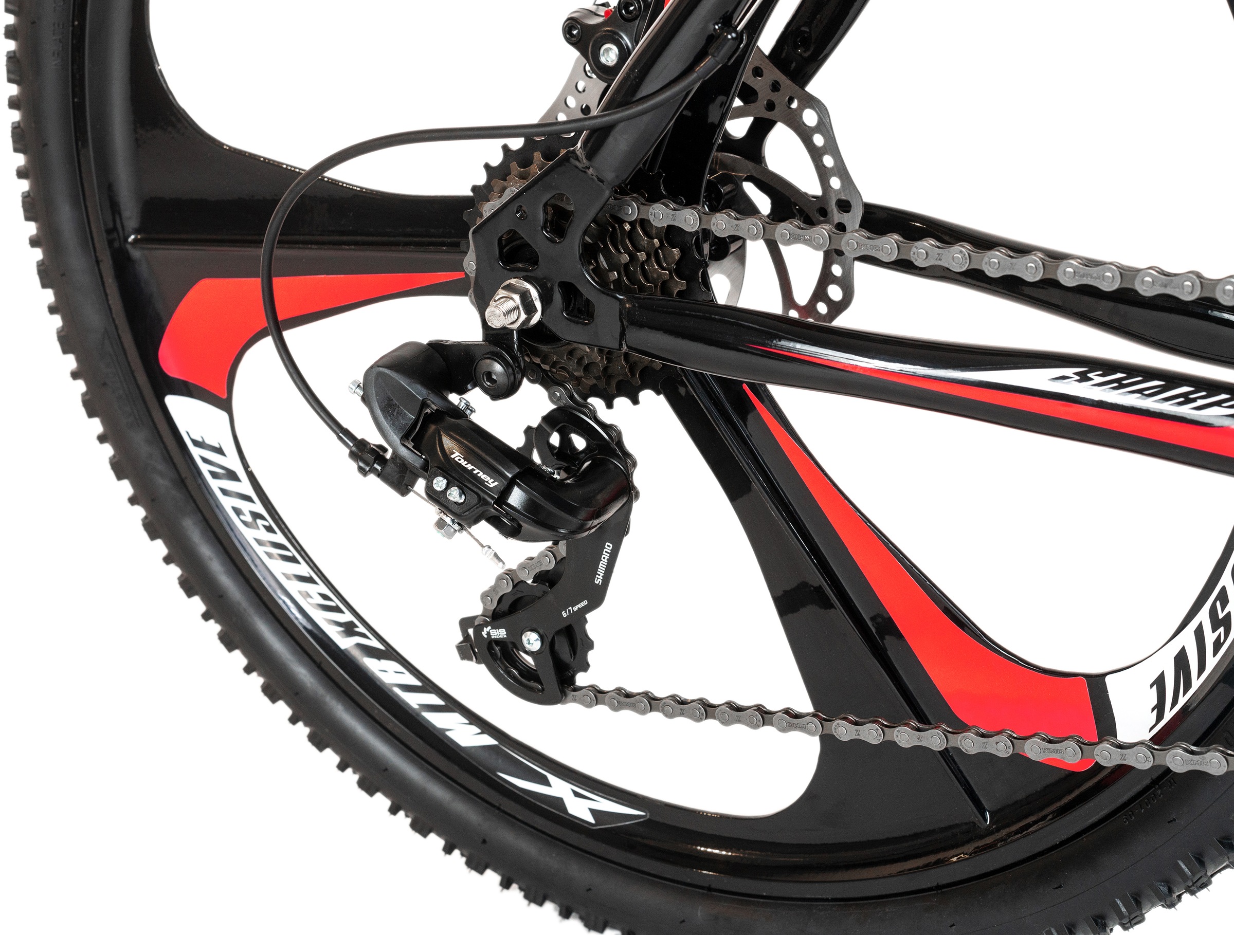 KS Cycling Mountainbike »Sharp«, 21 Gang, Shimano, Tourney Schaltwerk, Kettenschaltung, für Herren, Kettenschaltung