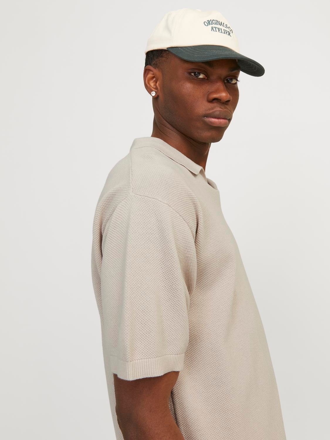 Jack & Jones Poloshirt »JORLINEN BLEND KNIT SS POLO SN«