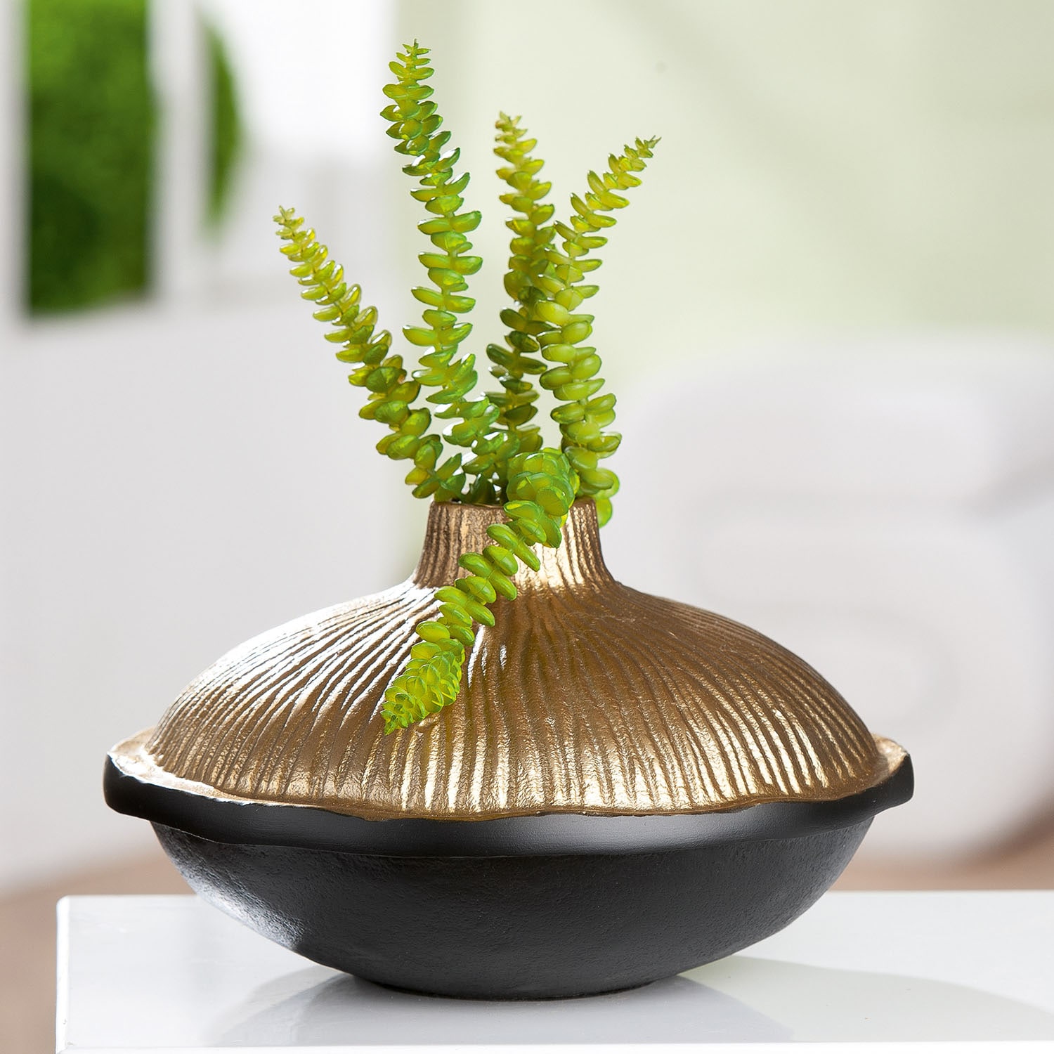 GILDE Tischvase »Vase Prero flach«