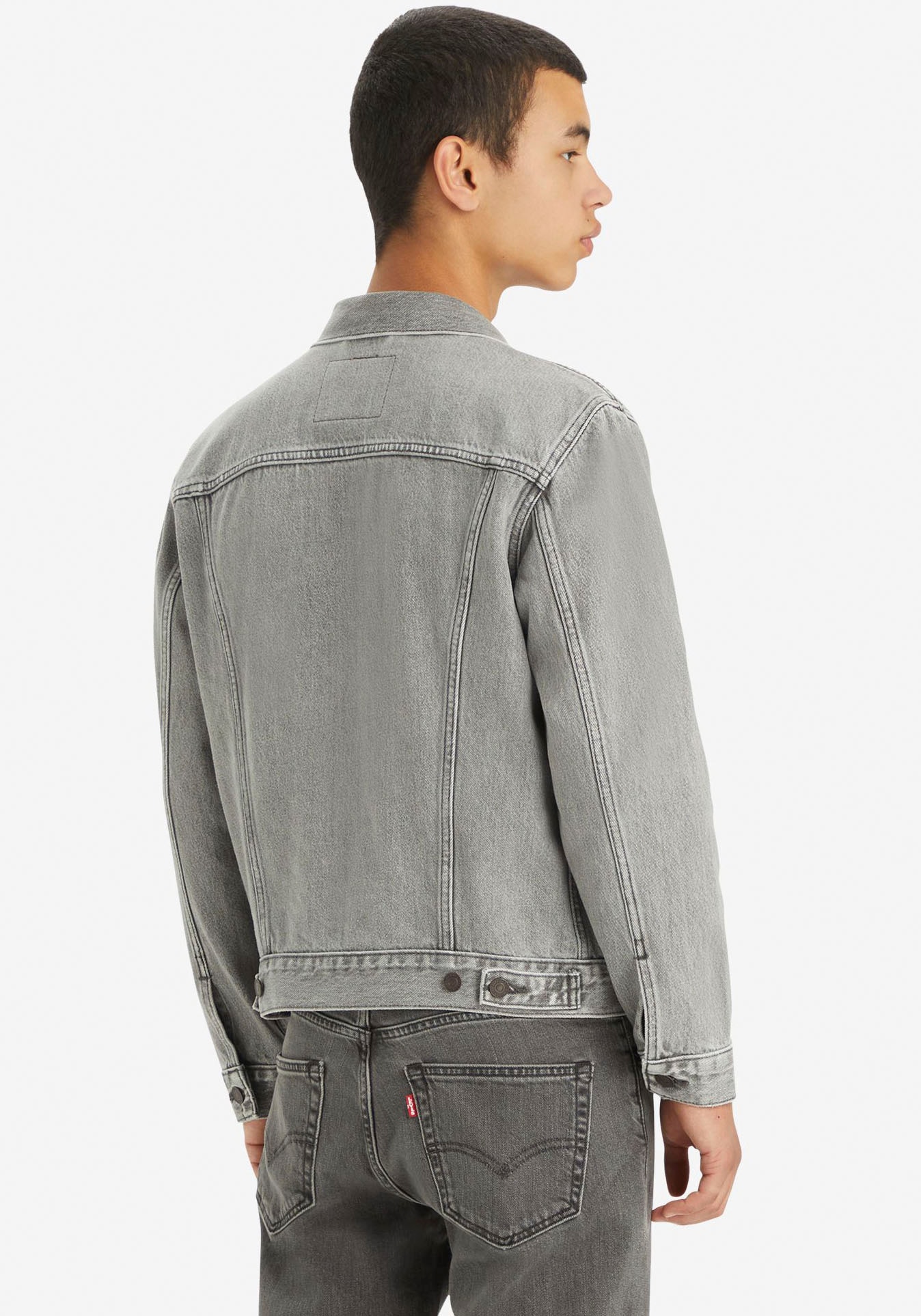 Levi's® Jeansjacke »VINTAGE FIT TRUCKER JKT«, ohne Kapuze, mit Knopfleiste