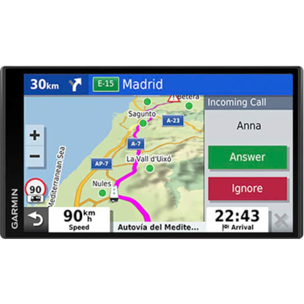 Garmin Navigationsgerät »Camper 780 LMT-D EU Camper-«, (inklusive lebenslanger Kartenupdates)