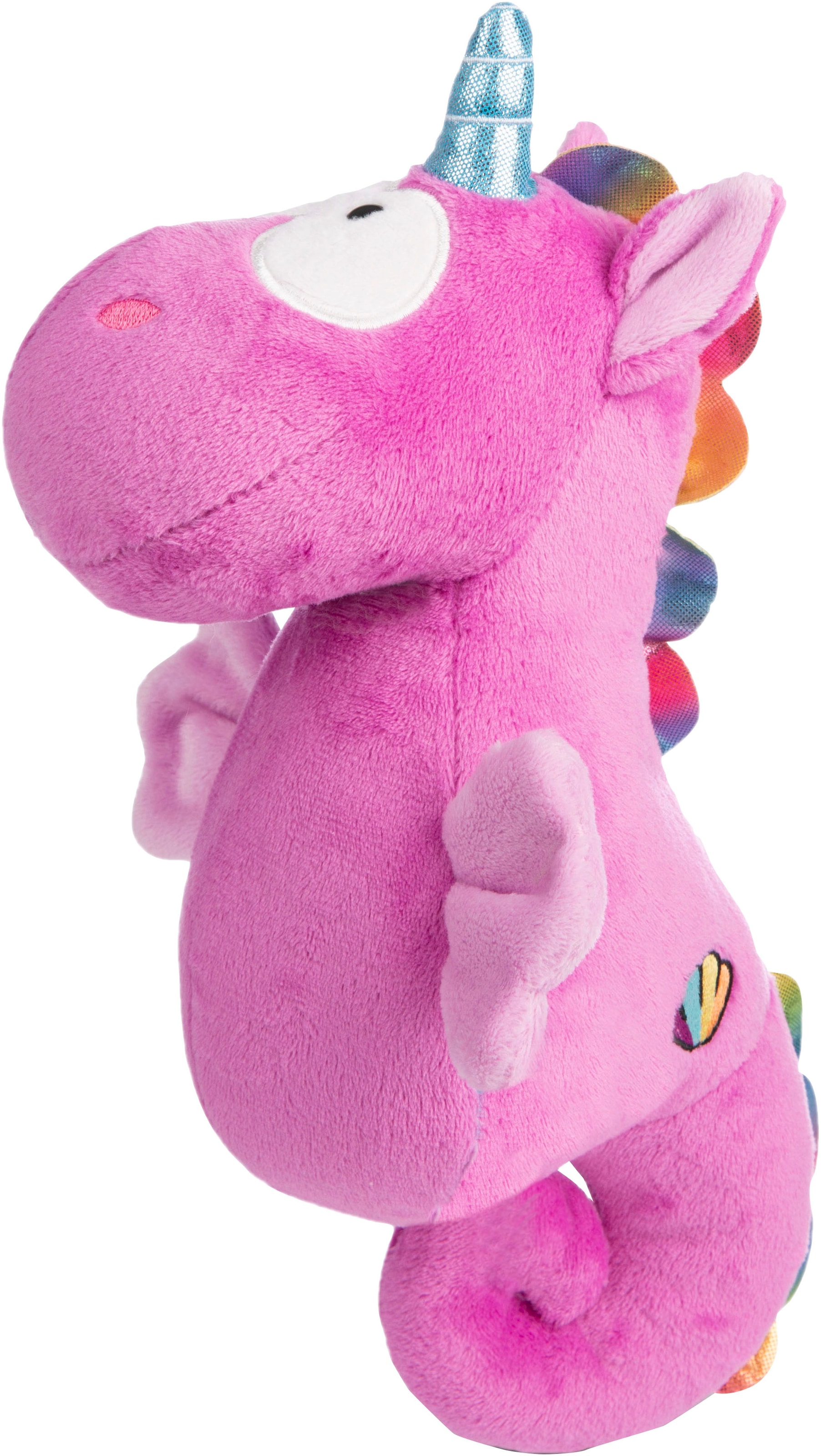 Nici Kuscheltier »Theodor & Friends, Seepferdchen Laguna Rainbow, 27 cm«, enthält recyceltes Material (Global Recycled Standard)