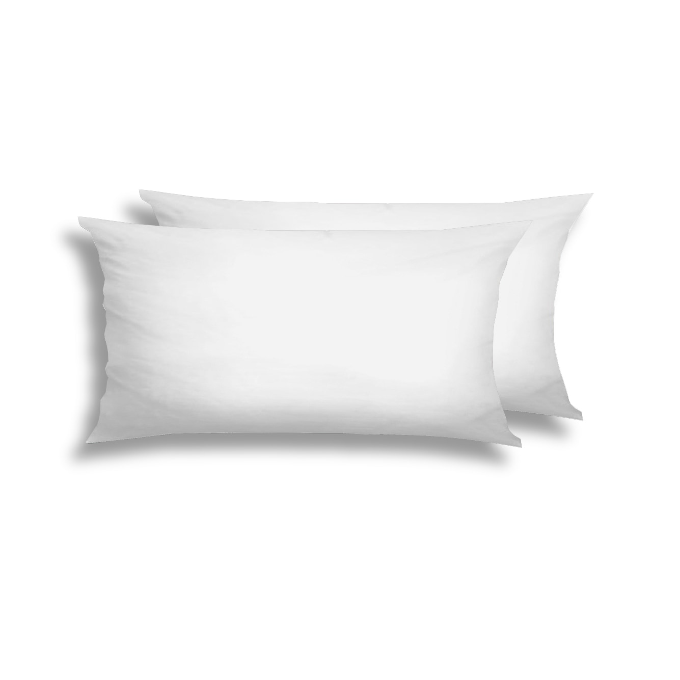 Florella Kissenbezüge »Skyline, Sagenhaft Satin, 100 % Baumwolle« Doppelpack, passend für 2 Kissen 40 x 80 cm