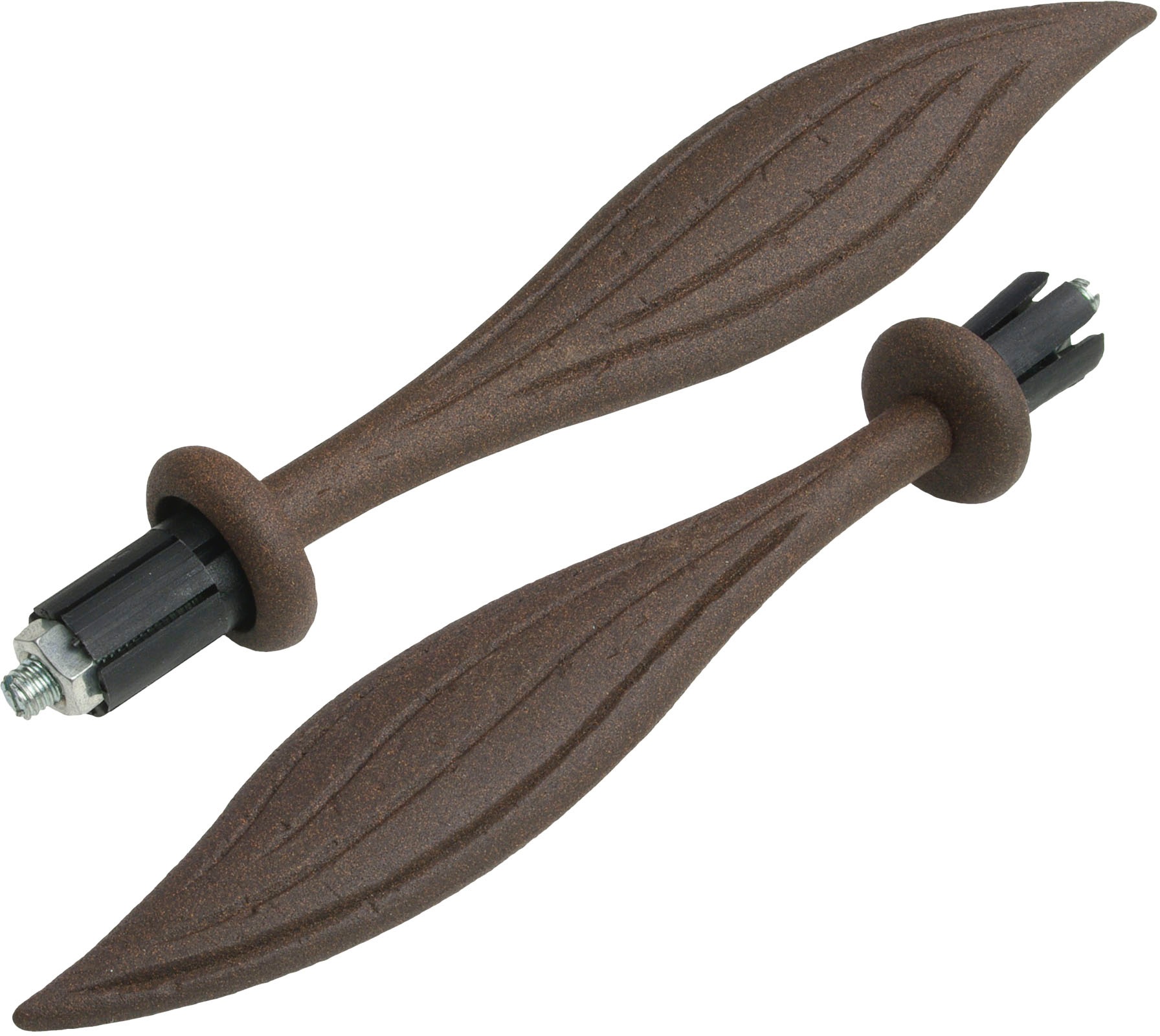 Liedeco Gardinenstangen-Endstück »Endstück, Endknopf Blatt Esperanca für 16 mm Stangen«, Endstück, Endknopf